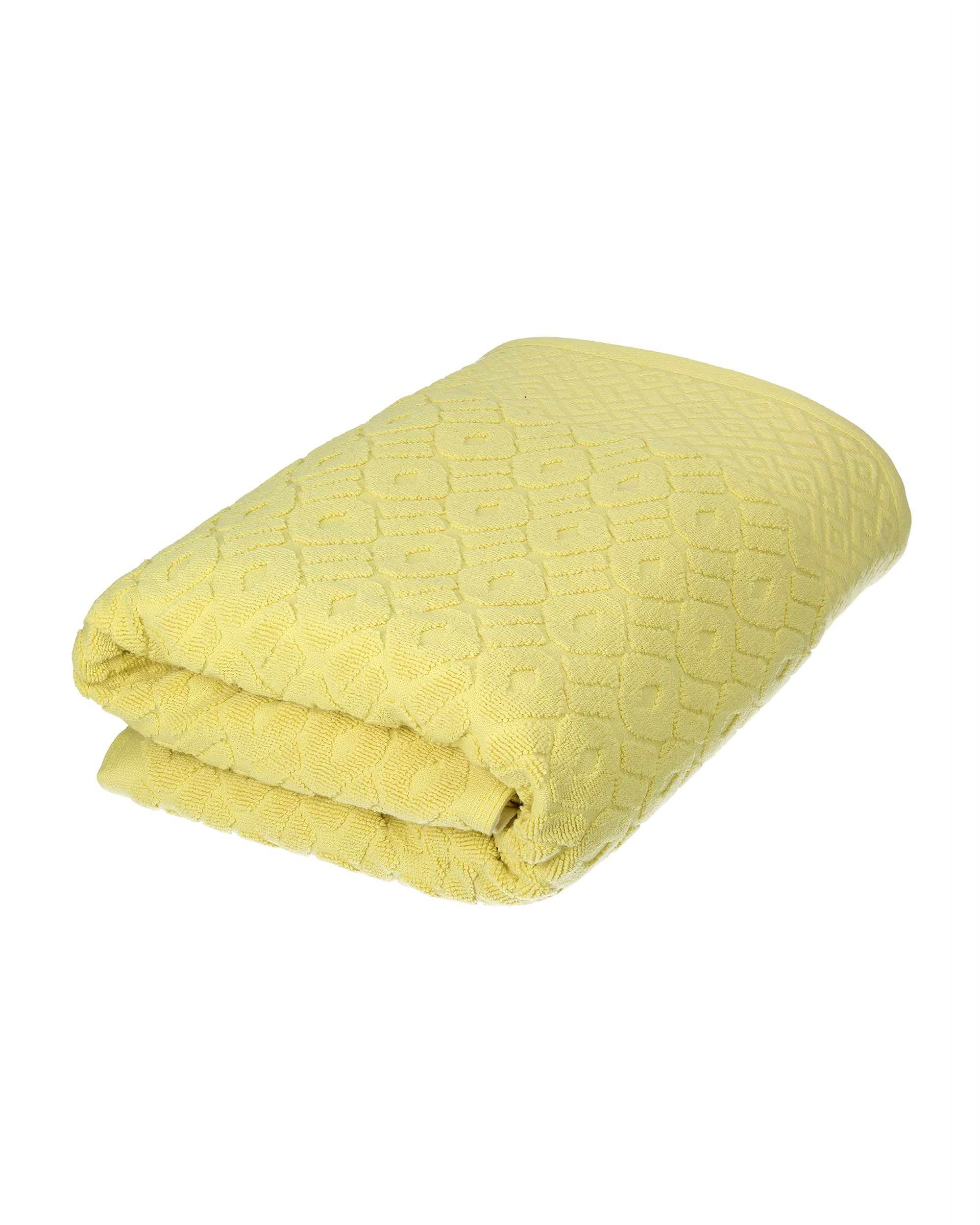 Badetuch Lattice 70x140 cm sunny yellow