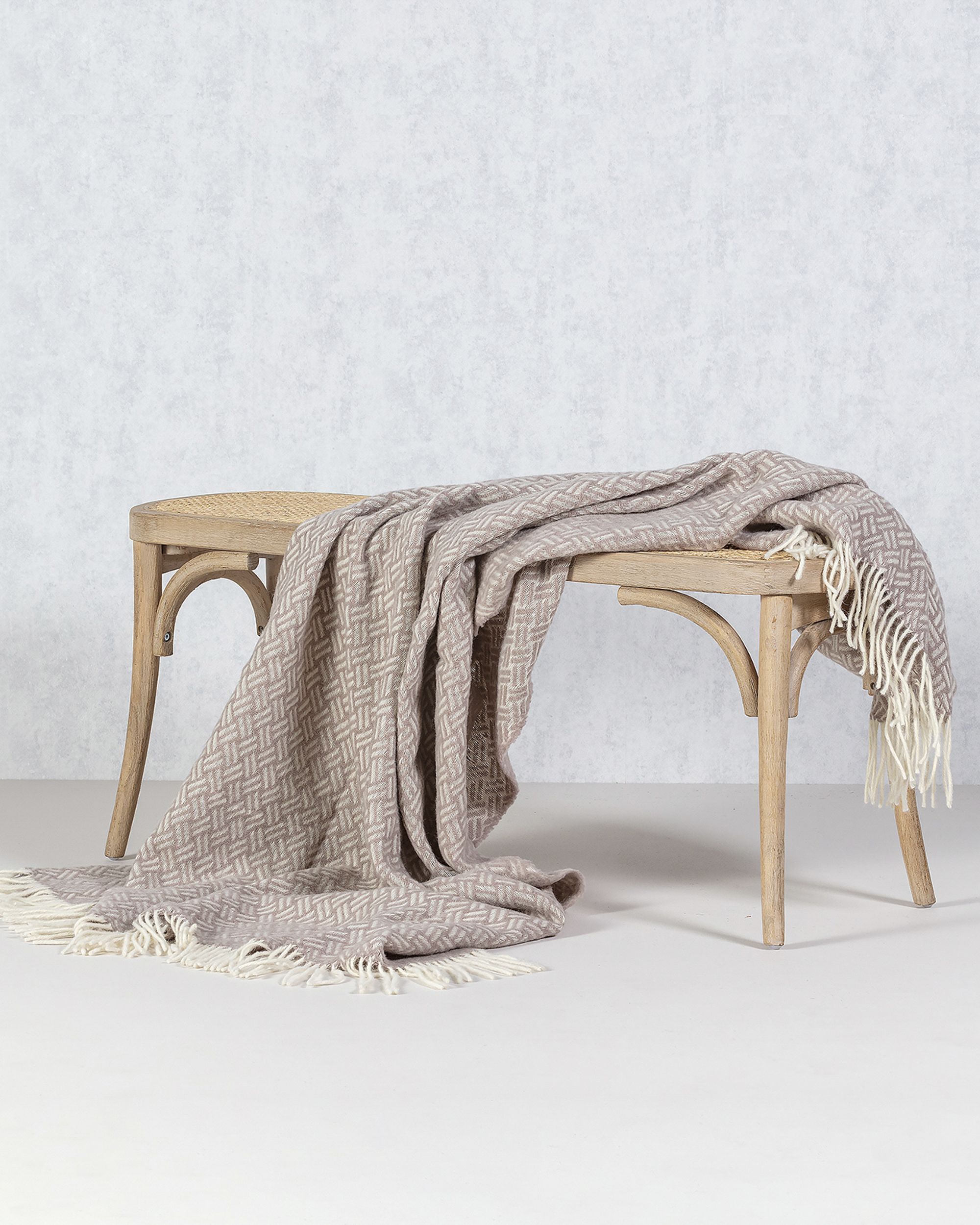 Plaid Seeland 140x200 cm silver beige