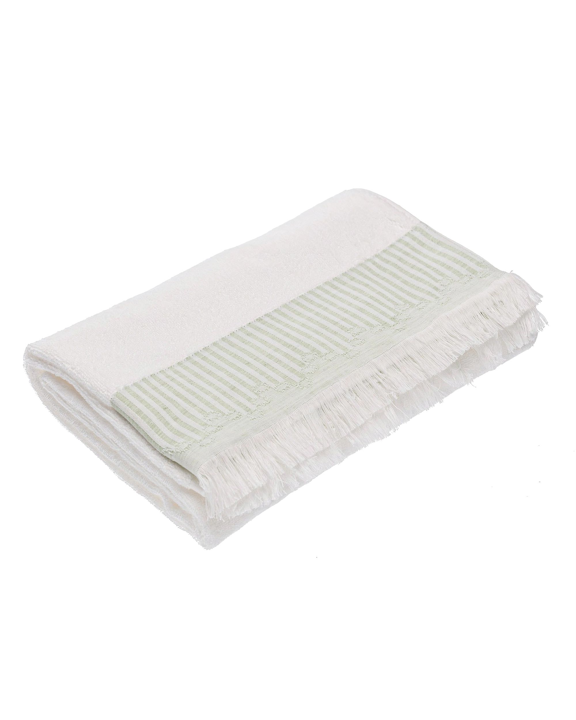 BadetuchTrevor 70x140cm white green