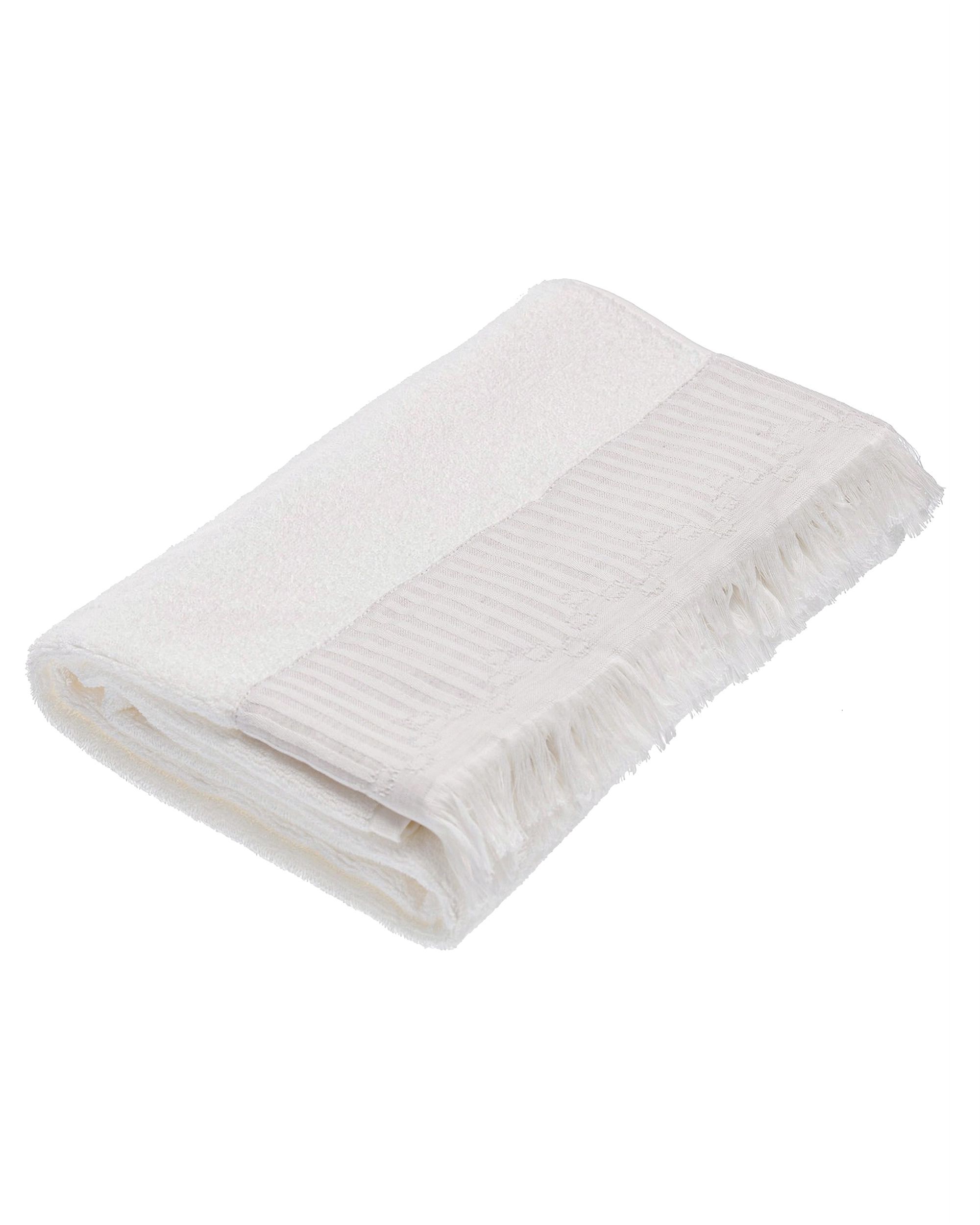 Badetuch Trevor 70x140cm white grey