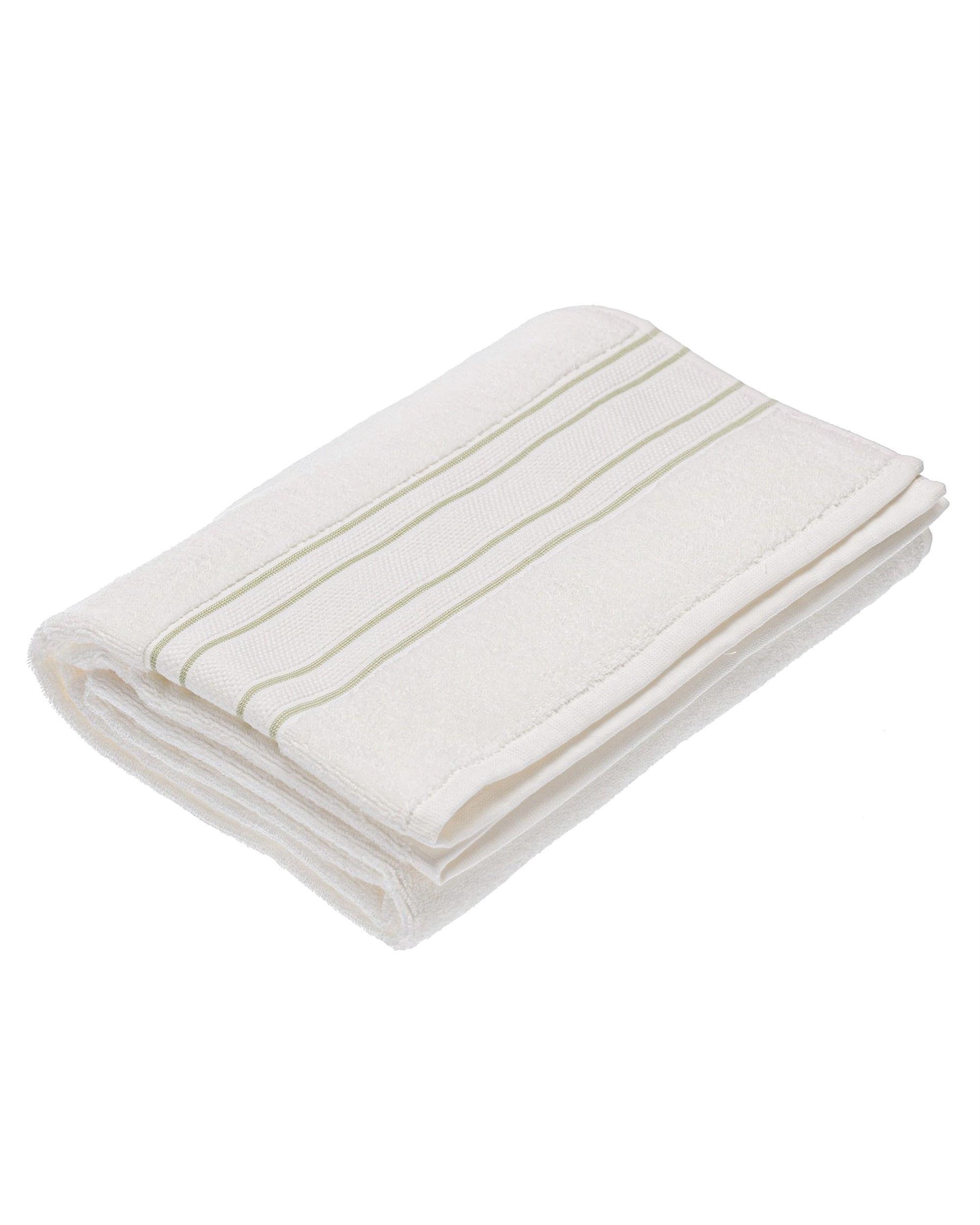 Badetuch Gunnar 70x140cm creamy white green