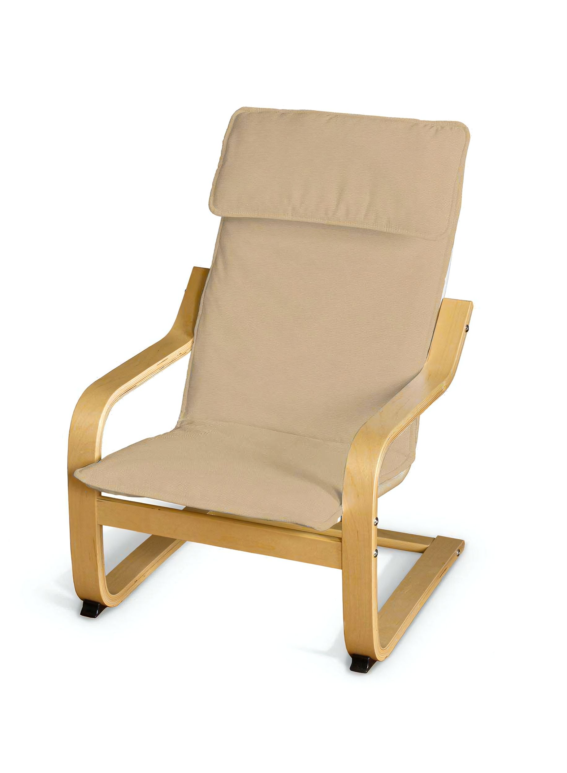Kissen für den Kindersessel Poäng Farbe beige
