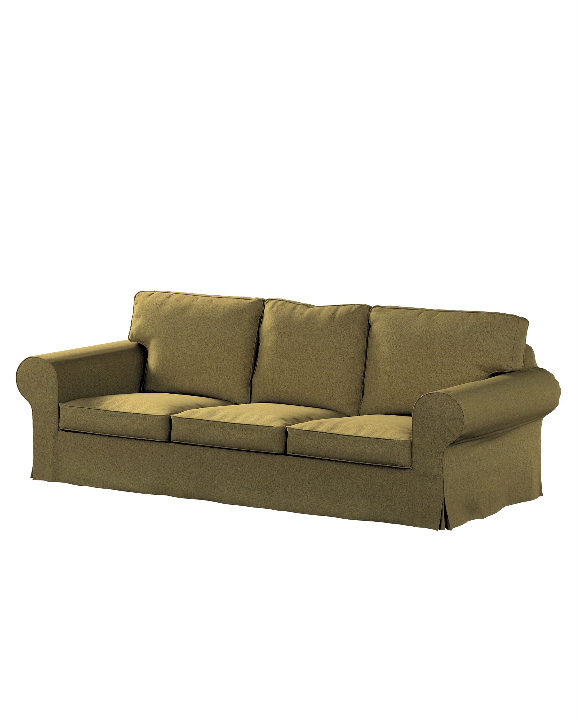 Bezug für Ektorp 3-Sitzer Schlafsofa, neues Modell (2013) Farbe grün Stoff strukturiert