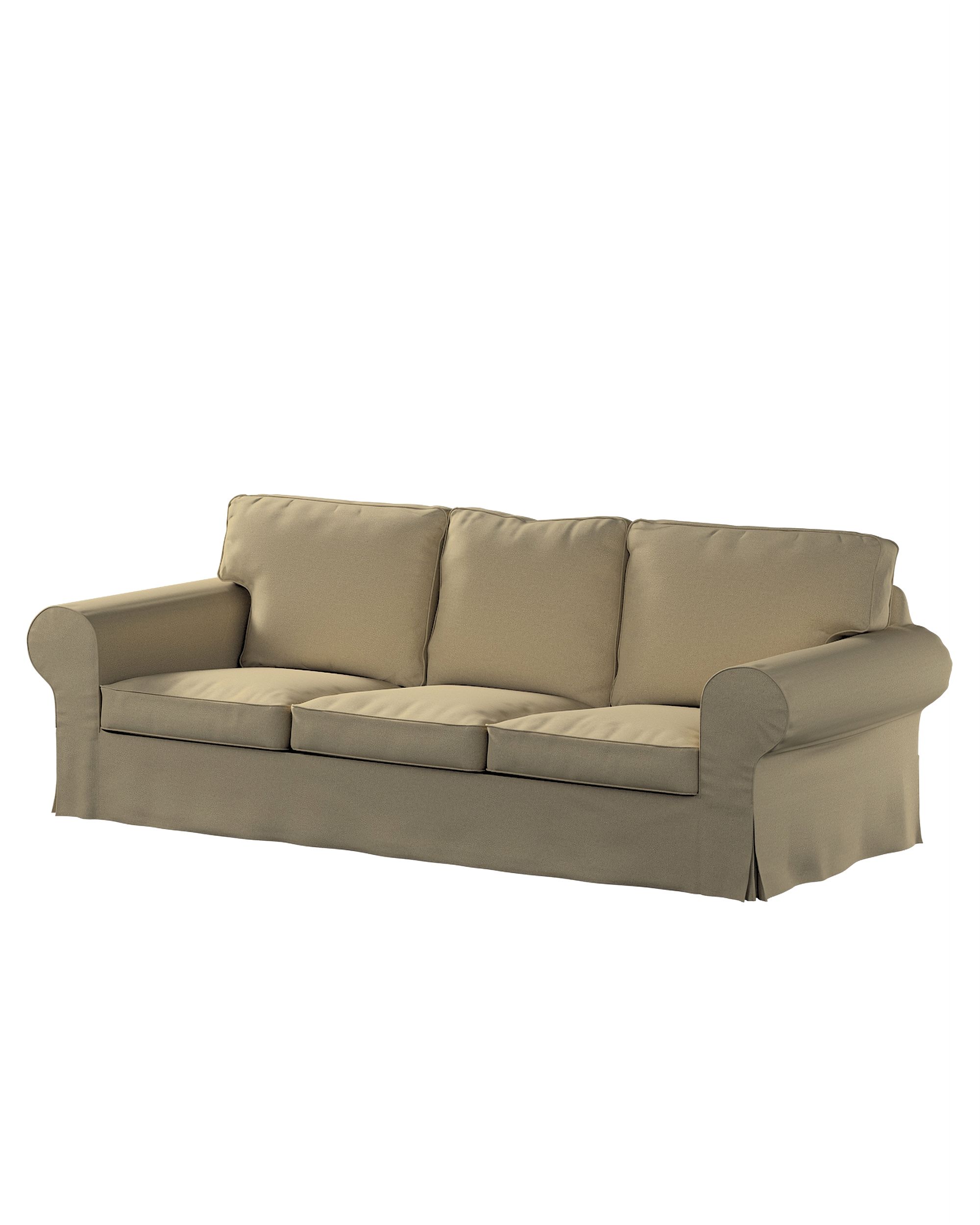 Bezug für Ektorp 3-Sitzer Schlafsofa, neues Modell (2013) Farbe grün Stoff strukturiert