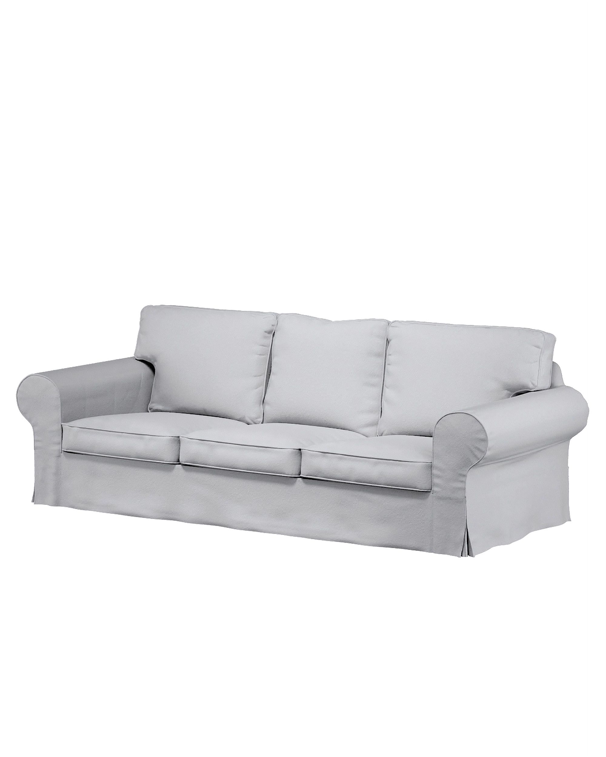 Bezug für Ektorp 3-Sitzer Schlafsofa, neues Modell (2013) Farbe weiß Stoff strukturiert