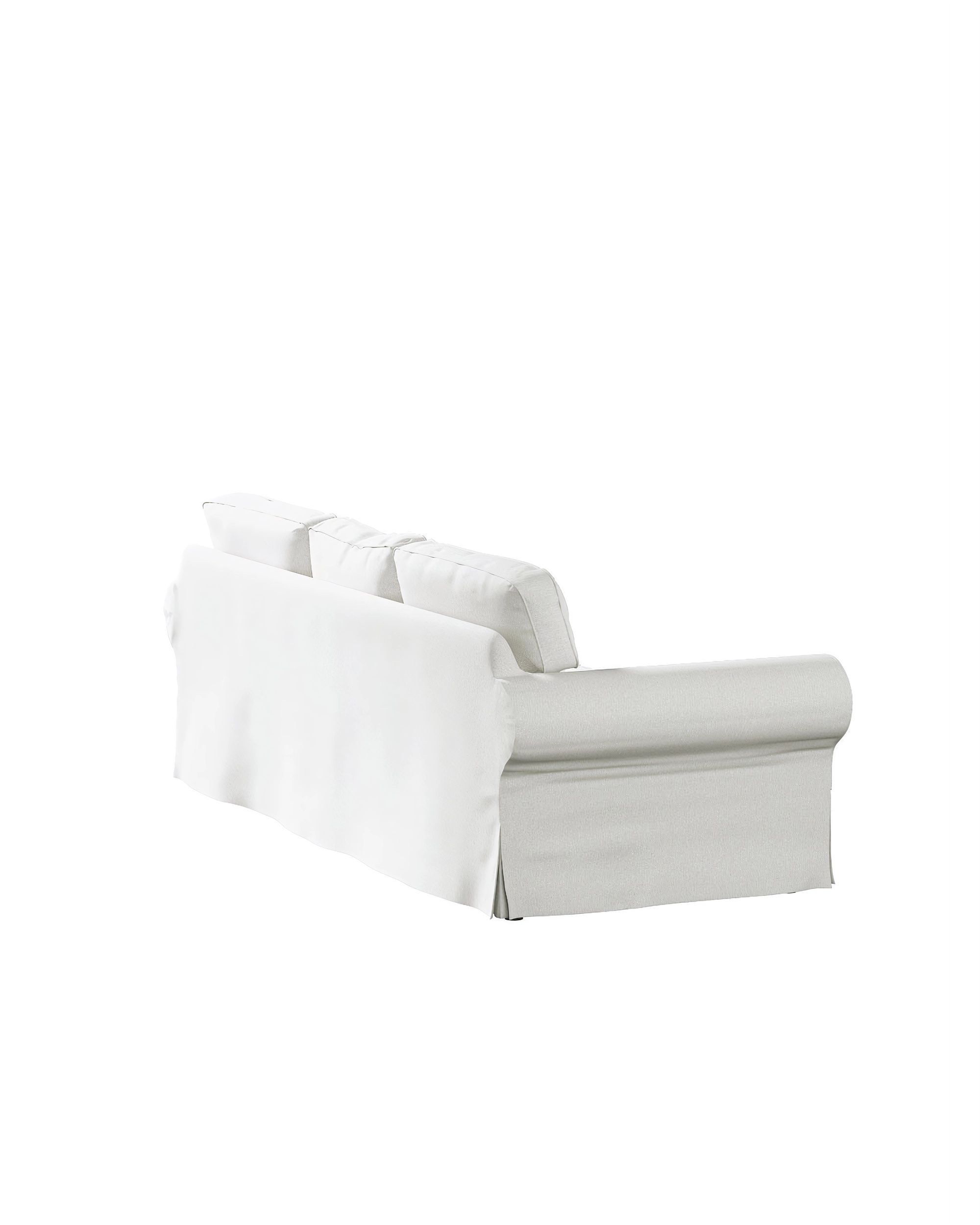Bezug für Ektorp 3-Sitzer Schlafsofa, neues Modell (2013) Farbe creme Stoff strukturiert (hover)