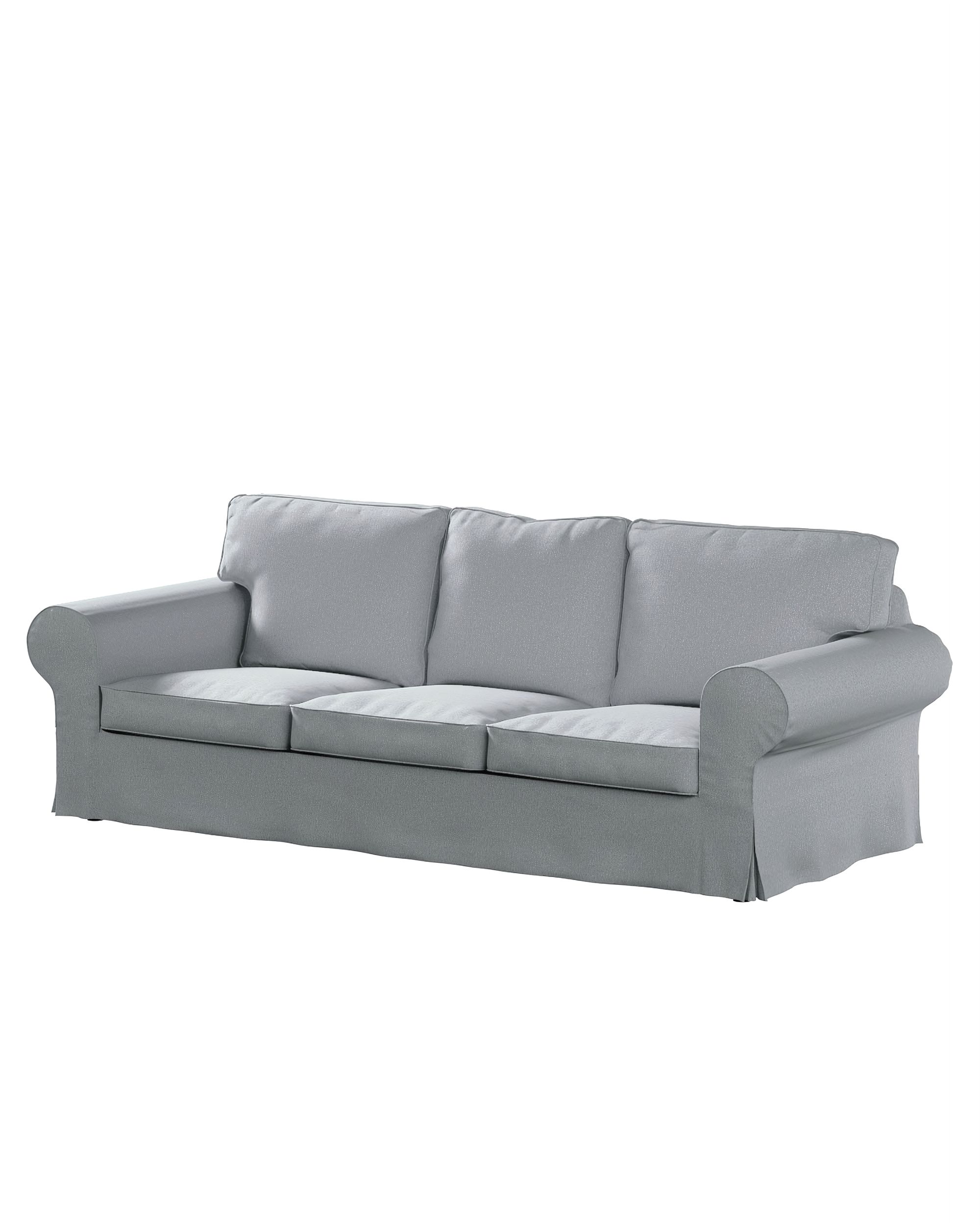 Bezug für Ektorp 3-Sitzer Schlafsofa, neues Modell (2013) Farbe grau Stoff strukturiert