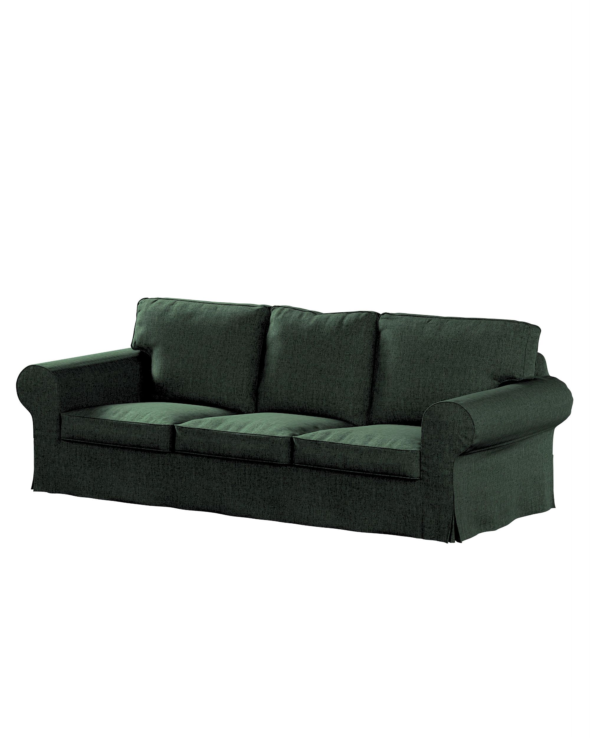 Bezug für Ektorp 3-Sitzer Schlafsofa, neues Modell (2013) Farbe grün Stoff strukturiert
