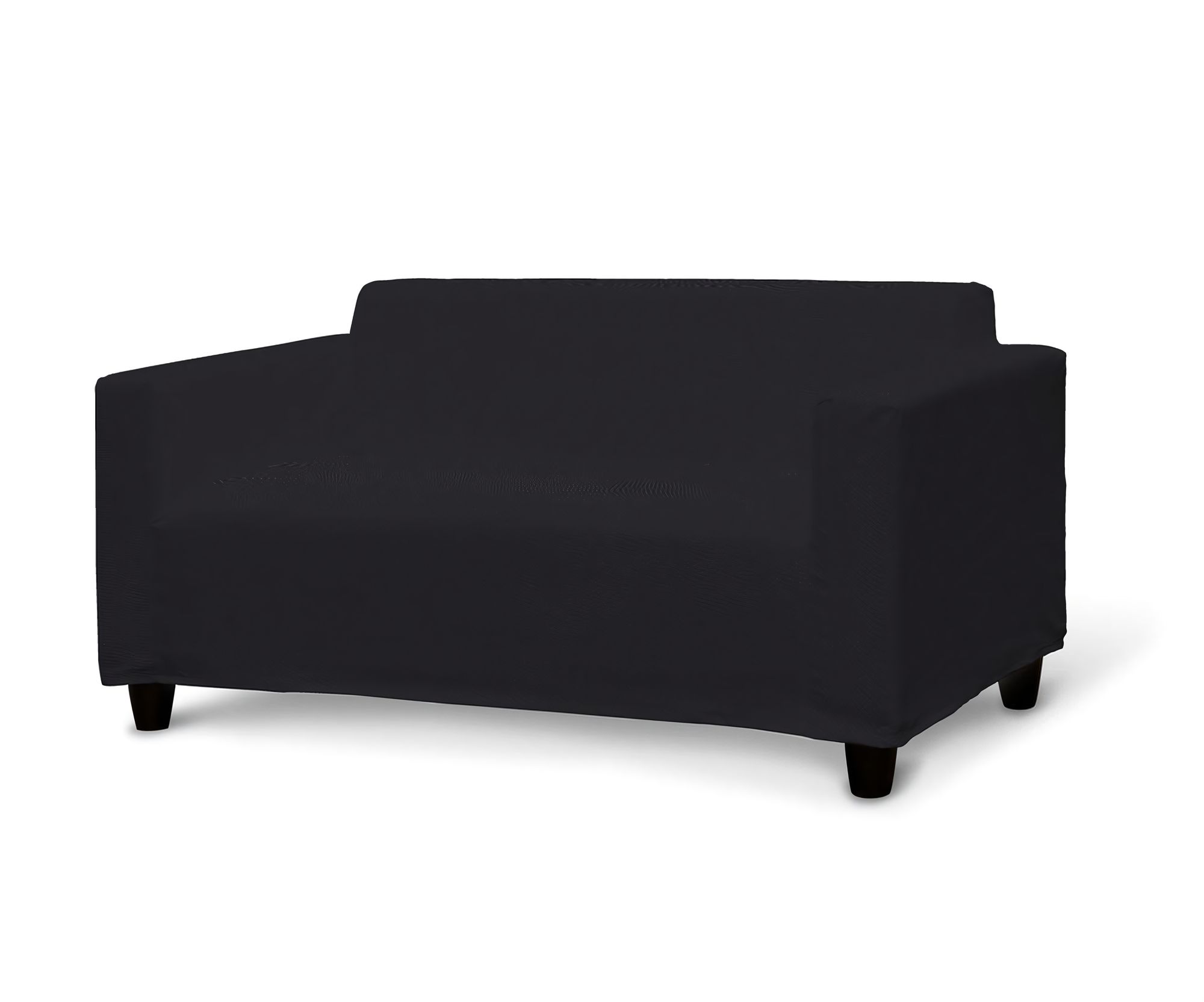 Bezug für Klobo Sofa Farbe schwarz Stoff strukturiert