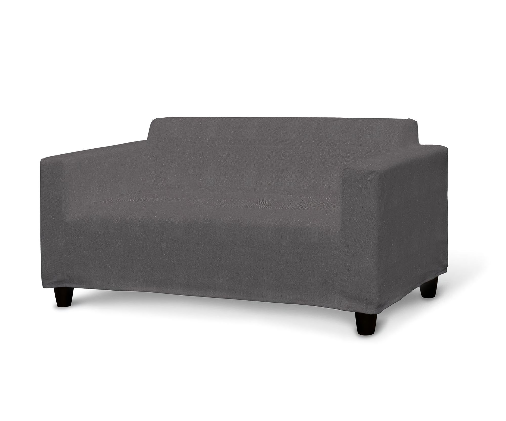 Bezug für Klobo Sofa Farbe grau Stoff strukturiert