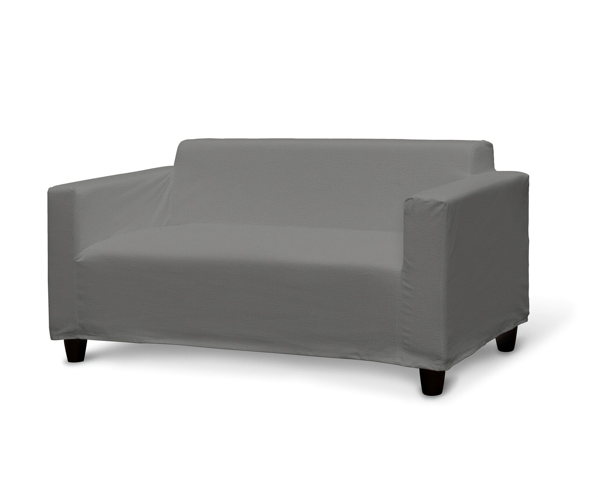 Bezug für Klobo Sofa Farbe grau Stoff samt
