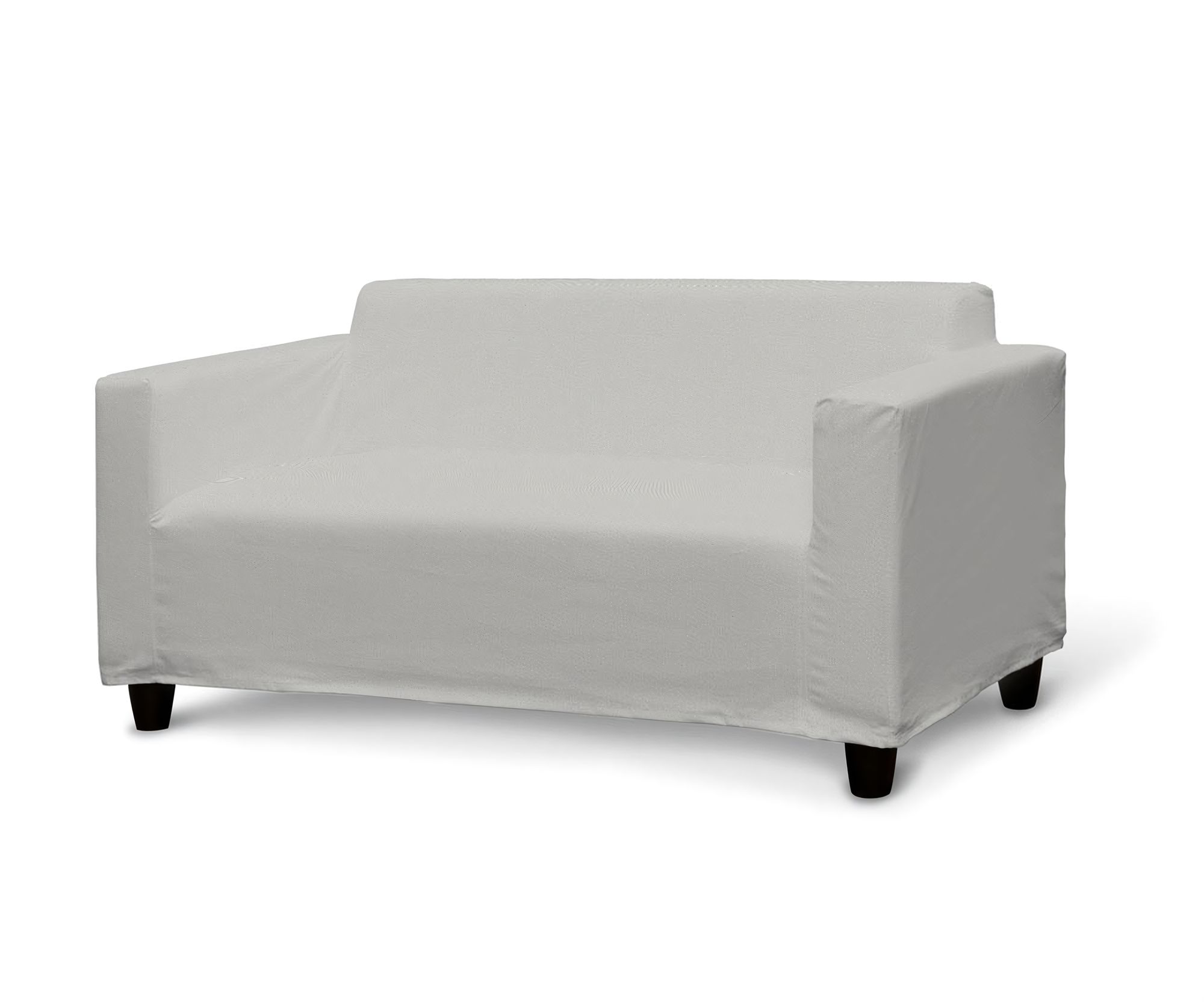 Bezug für Klobo Sofa Farbe grau Stoff strukturiert
