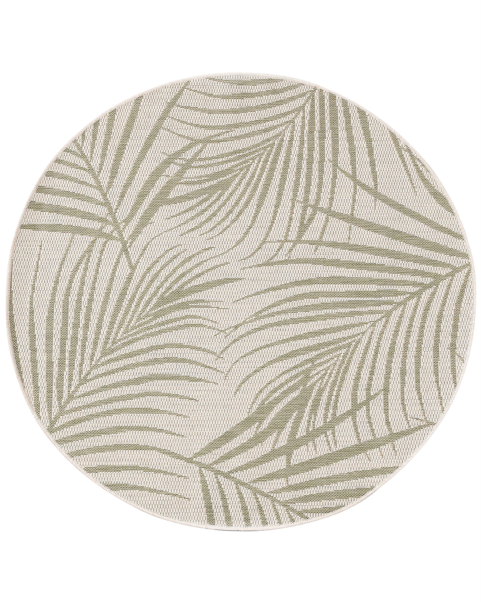 Teppich Lineo beige/jungle green 120cm