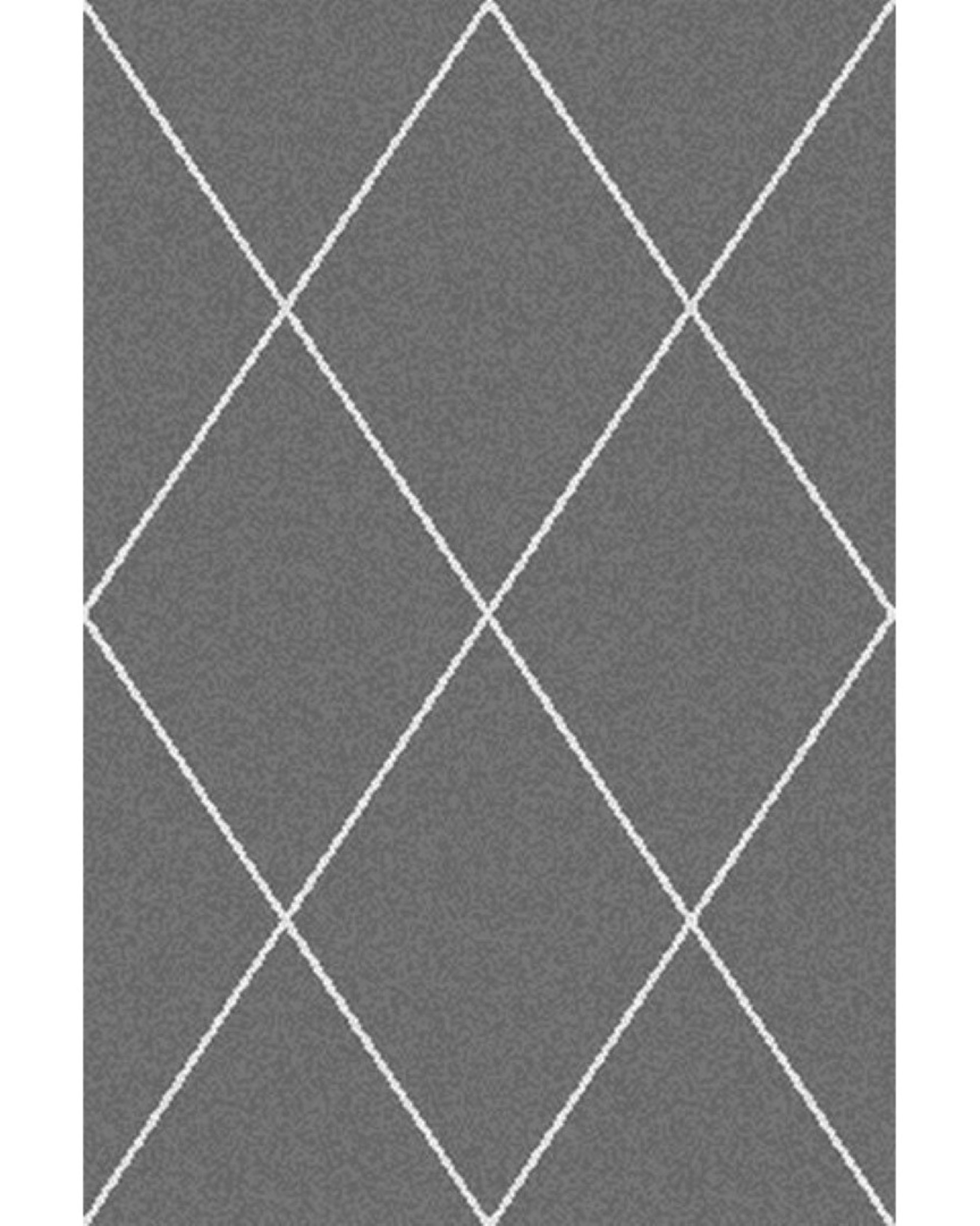 Teppich Royal Rhombs dark grey /cream 160x230cm