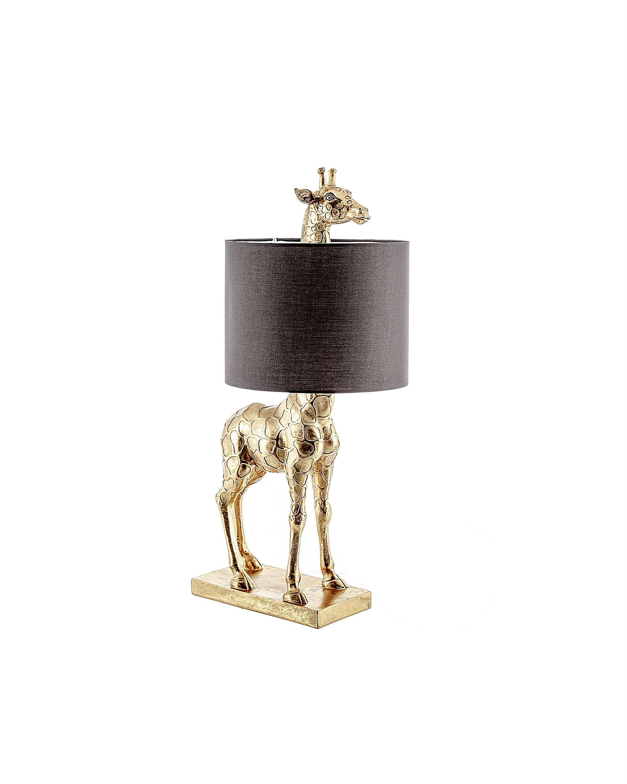 Tischlampe Gold Giraffe 70cm
