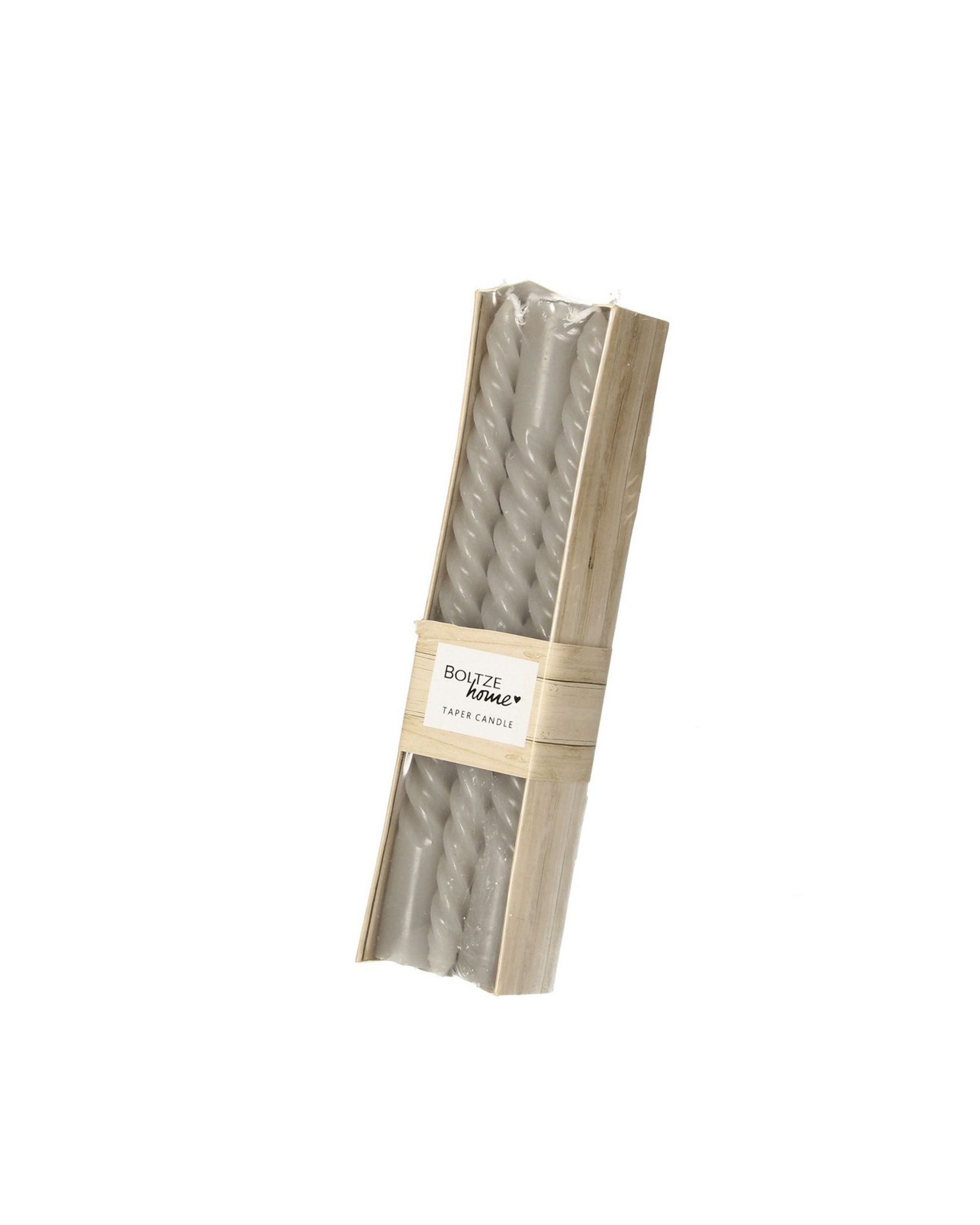 Spiralkerzen im Set Pazzo 6 Stck. light grey (hover)