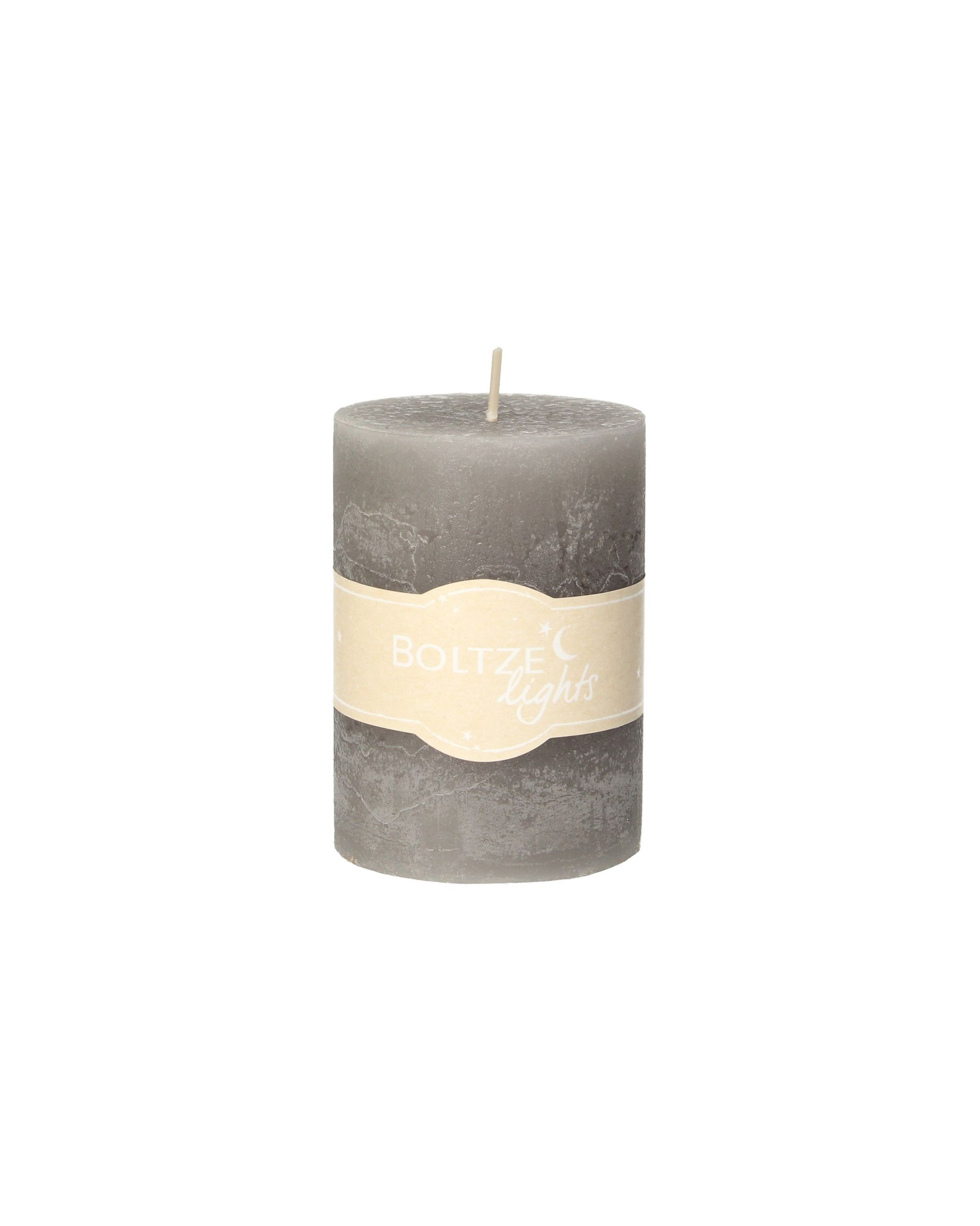 Kerze Lea 10cm light beige (hover)
