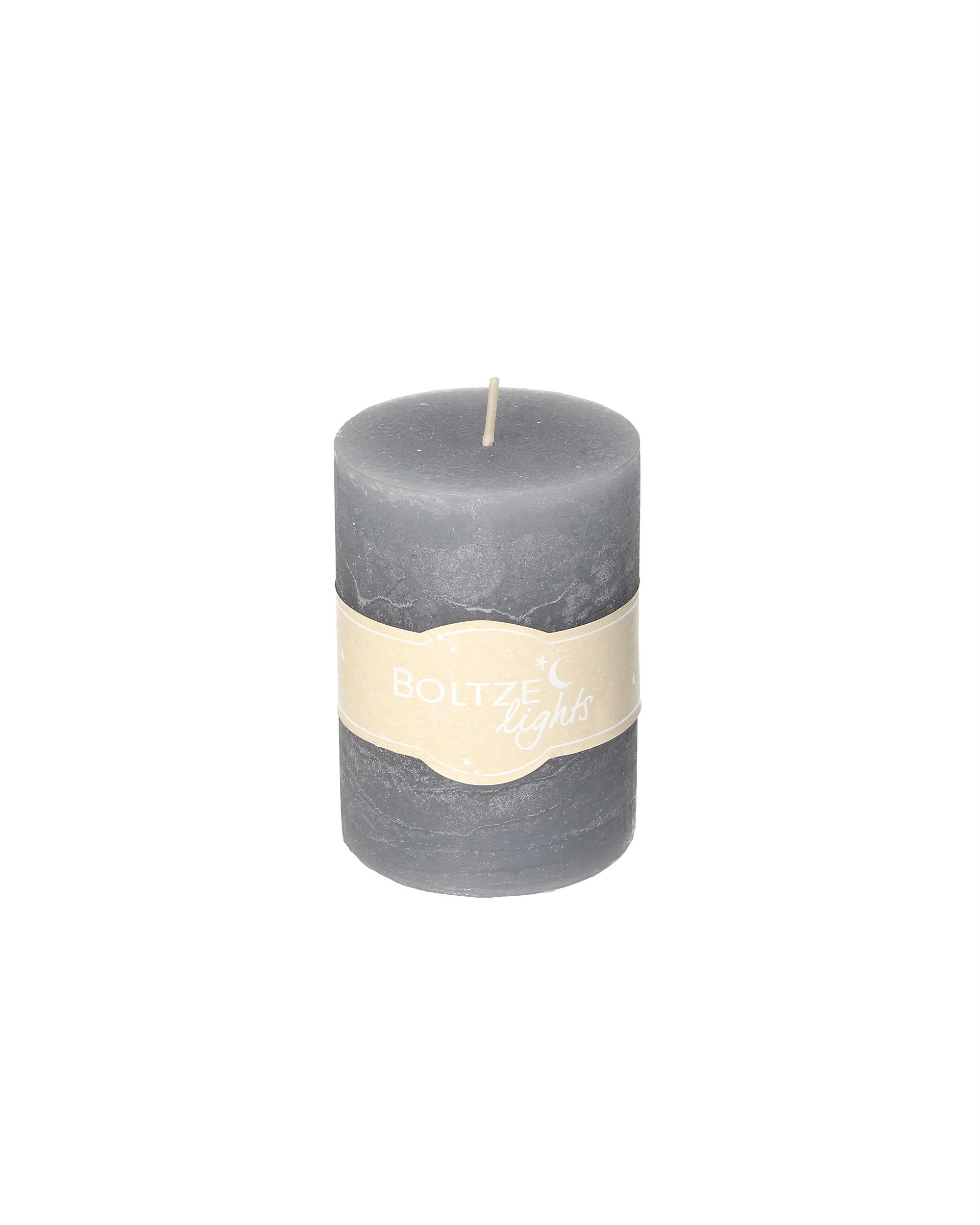 Kerze Lea 10cm grey