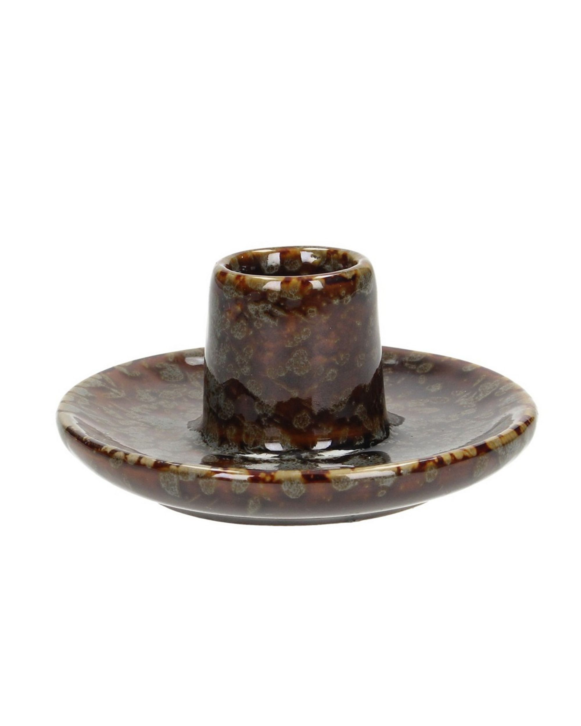 Leuchter Single 9x6cm brown (hover)