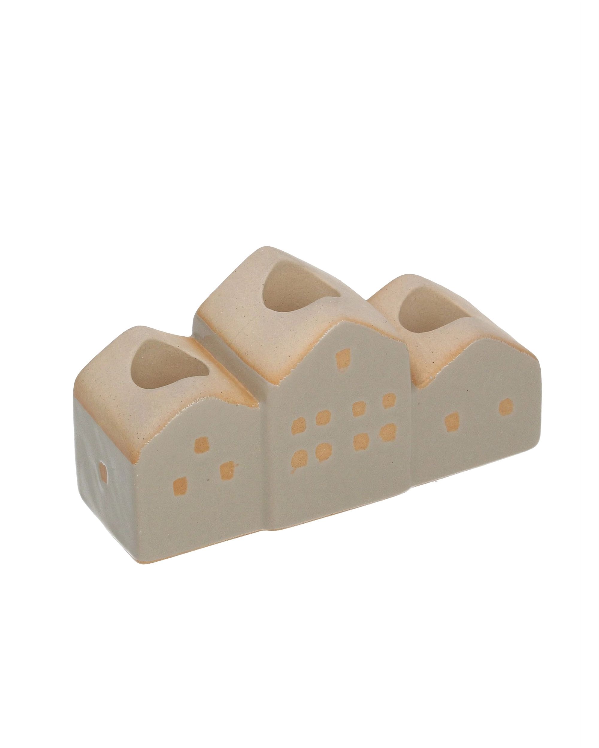 Lichthaus 13x5x7cm beige