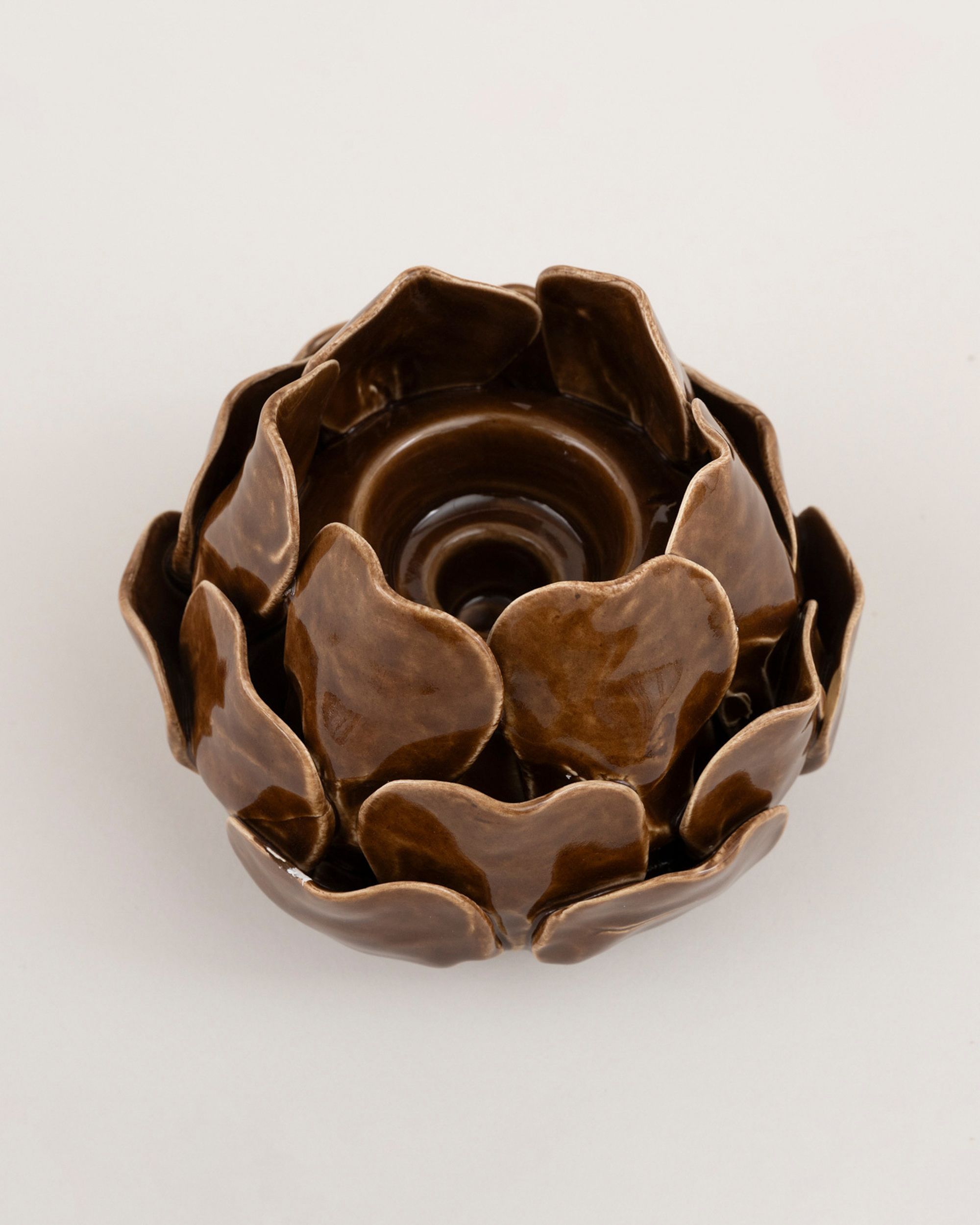 Leuchter Petalia dark brown 10 cm (hover)
