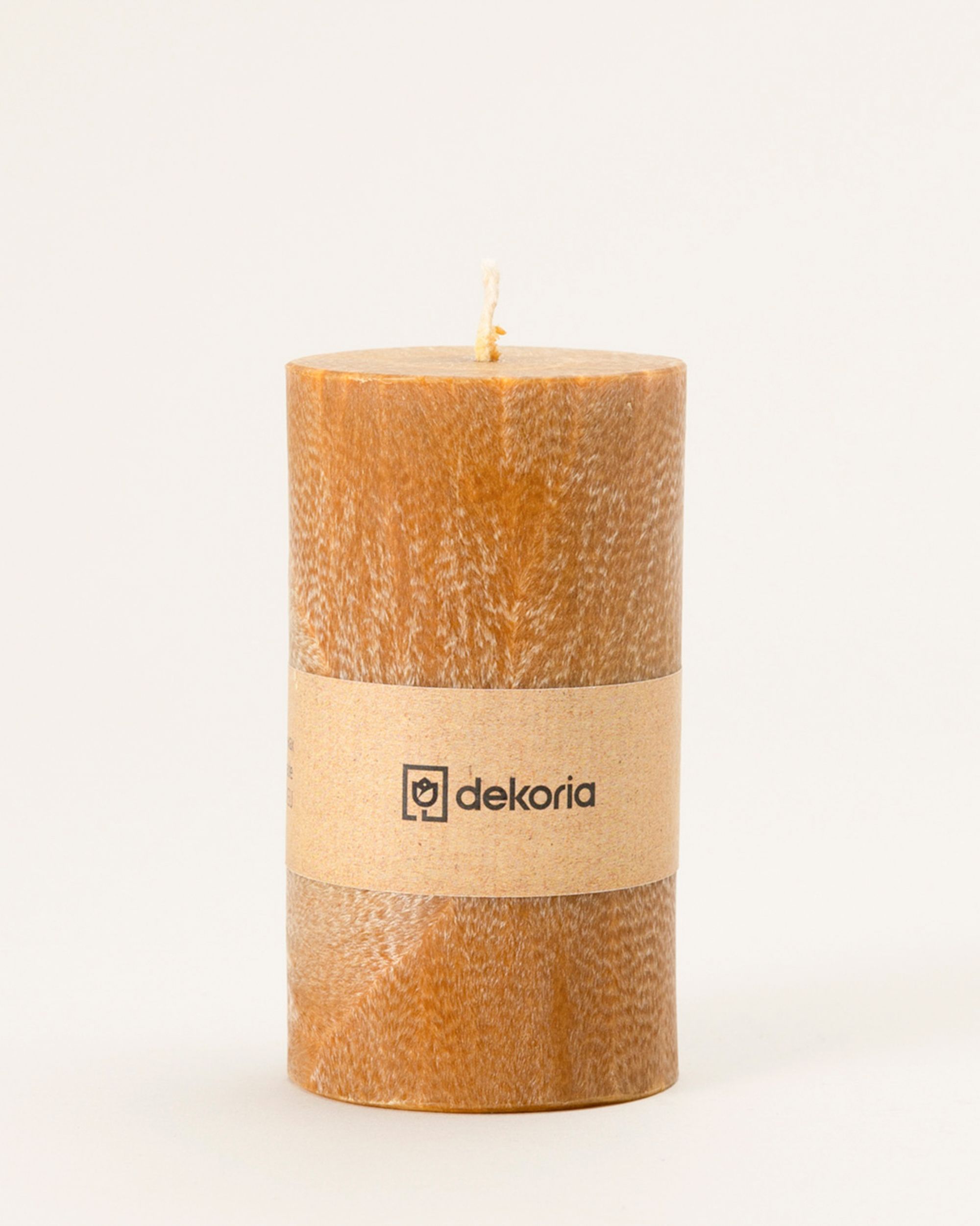 Duftende Palmkerze Honey Brown