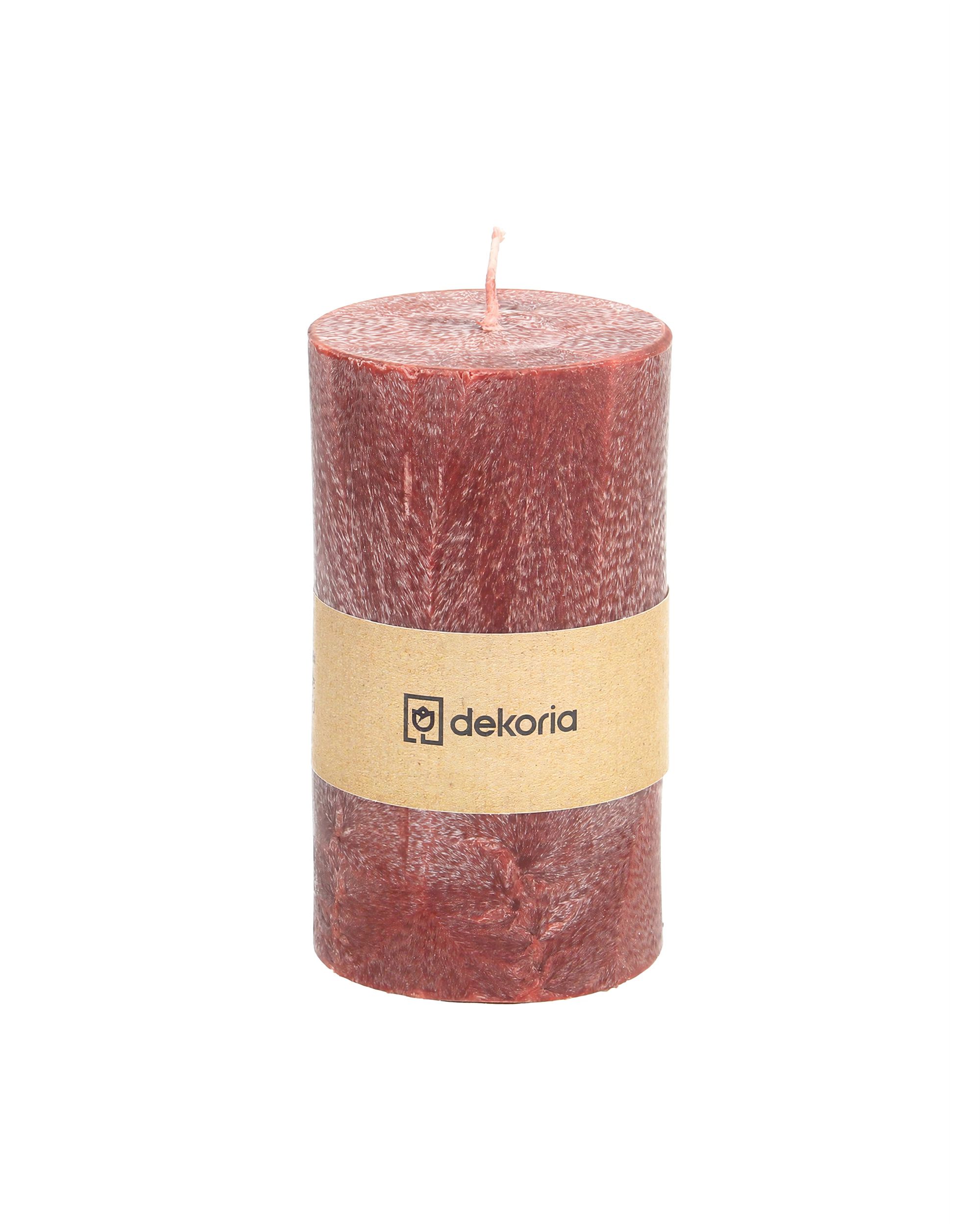 Duftende Palmkerze Burgundy