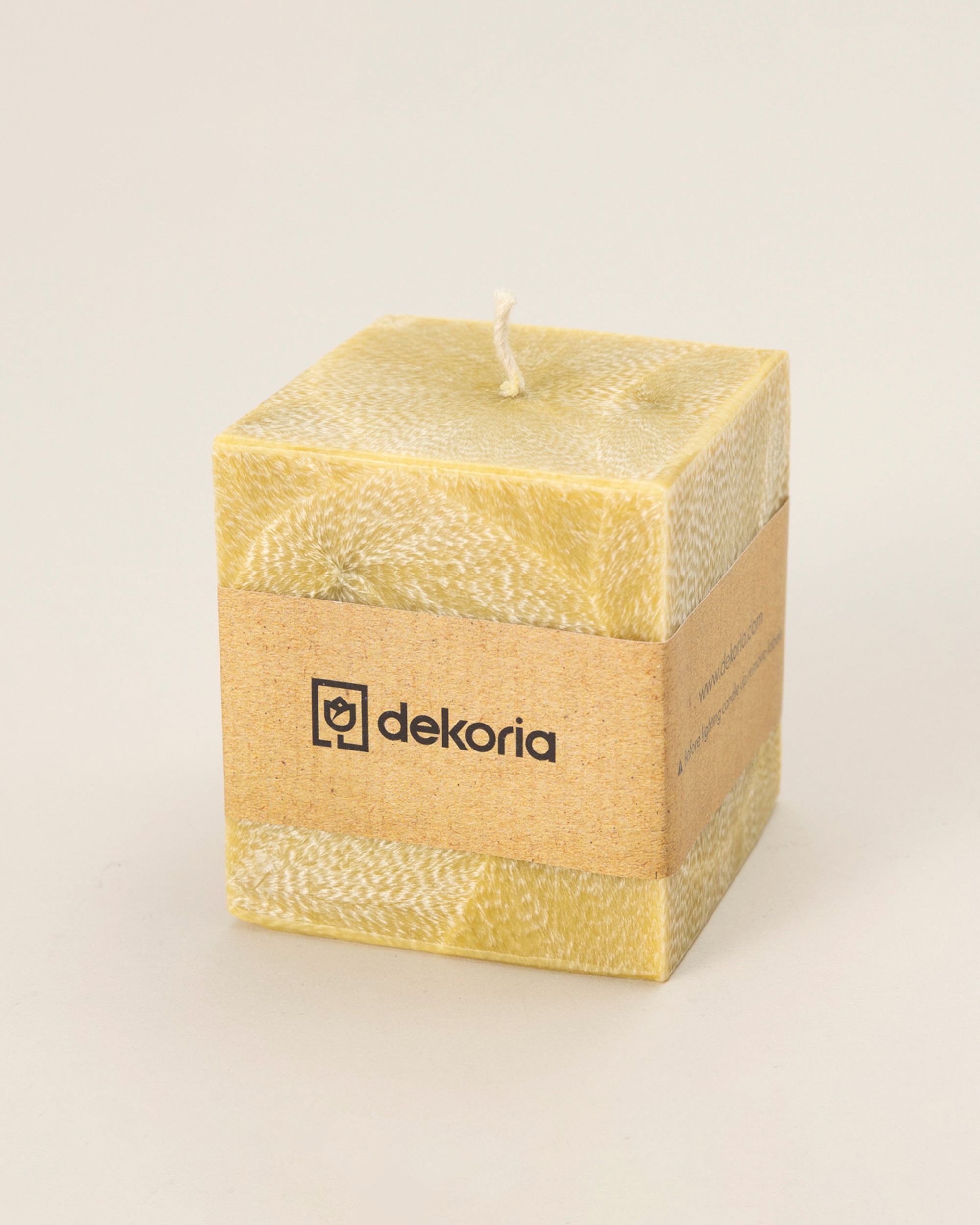 Duftende Palmkerze Cube Your Imagination