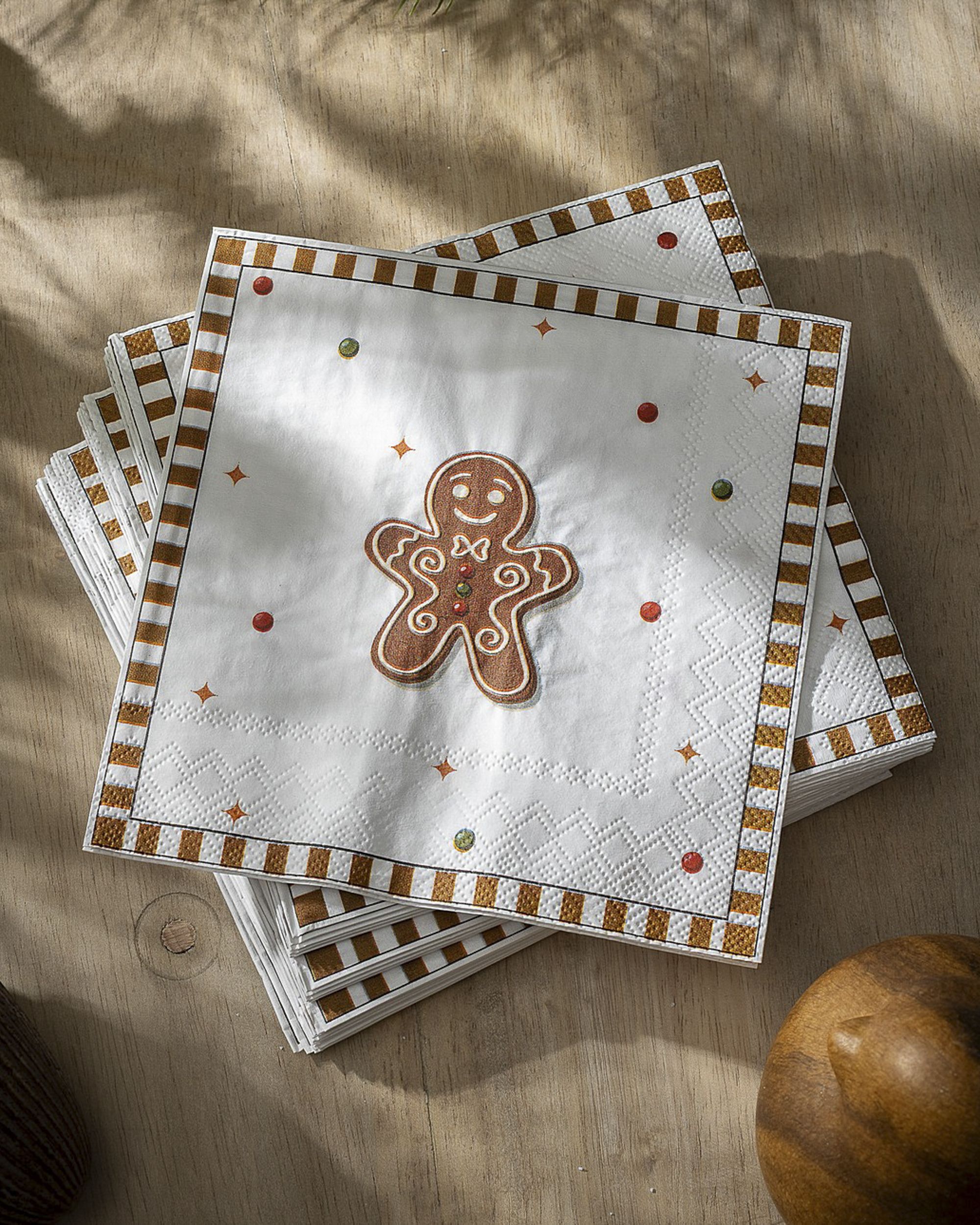 Weihnachtsservietten Cookie I 20 Stck. (hover)