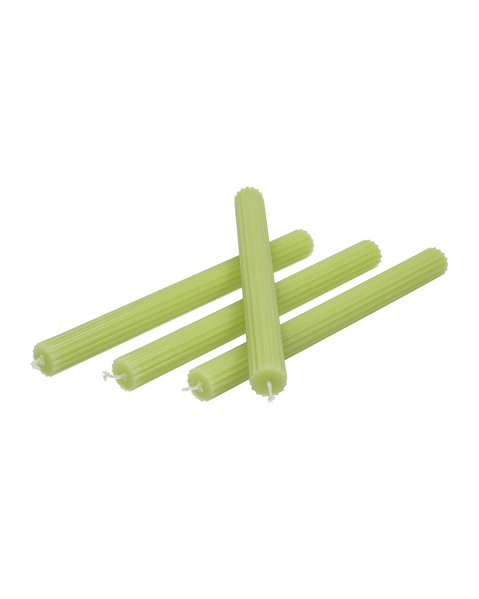 Dekokerzen-Set Lime 2x25 cm (hover)
