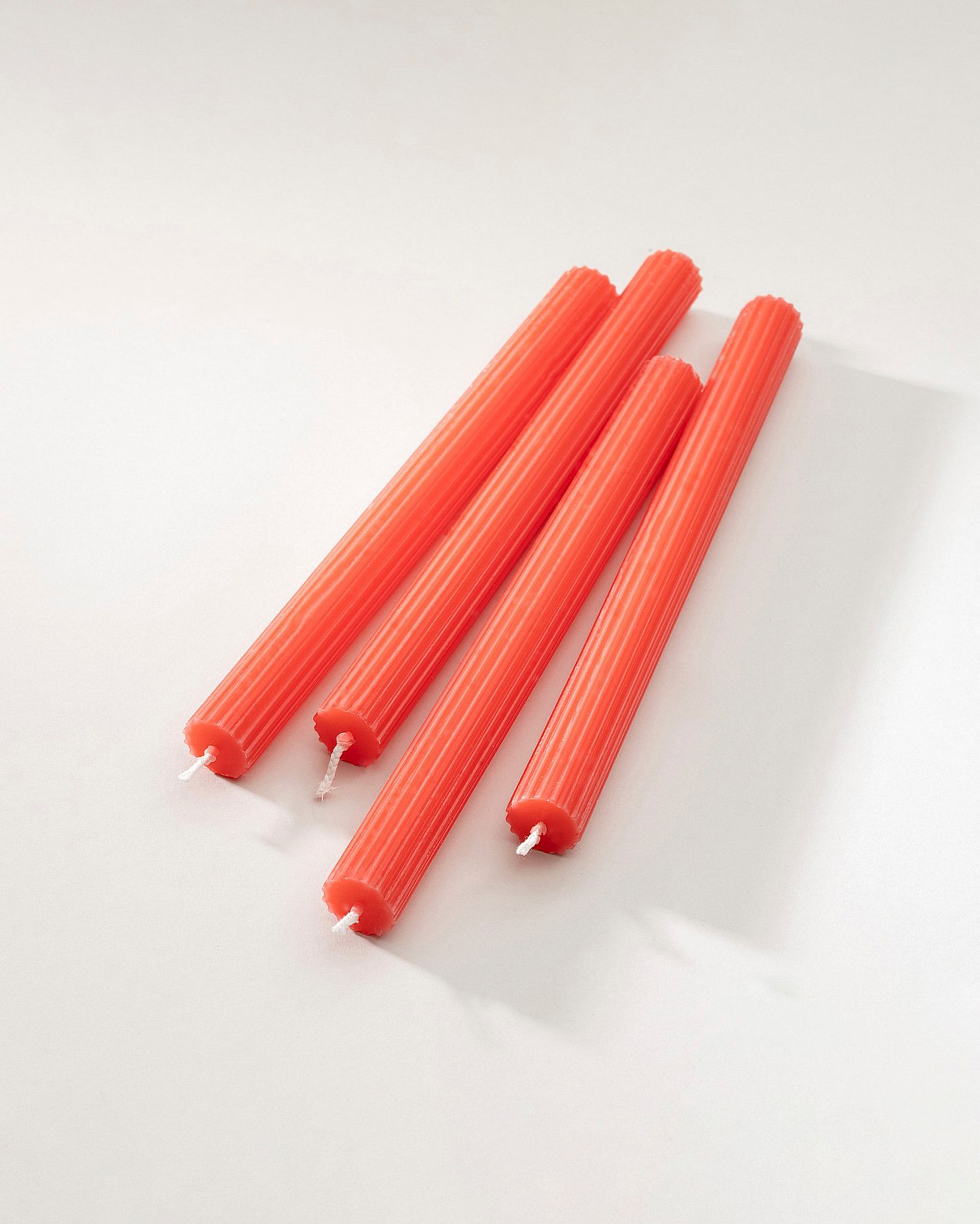 Dekokerzen-Set Classic Red 2x25 cm