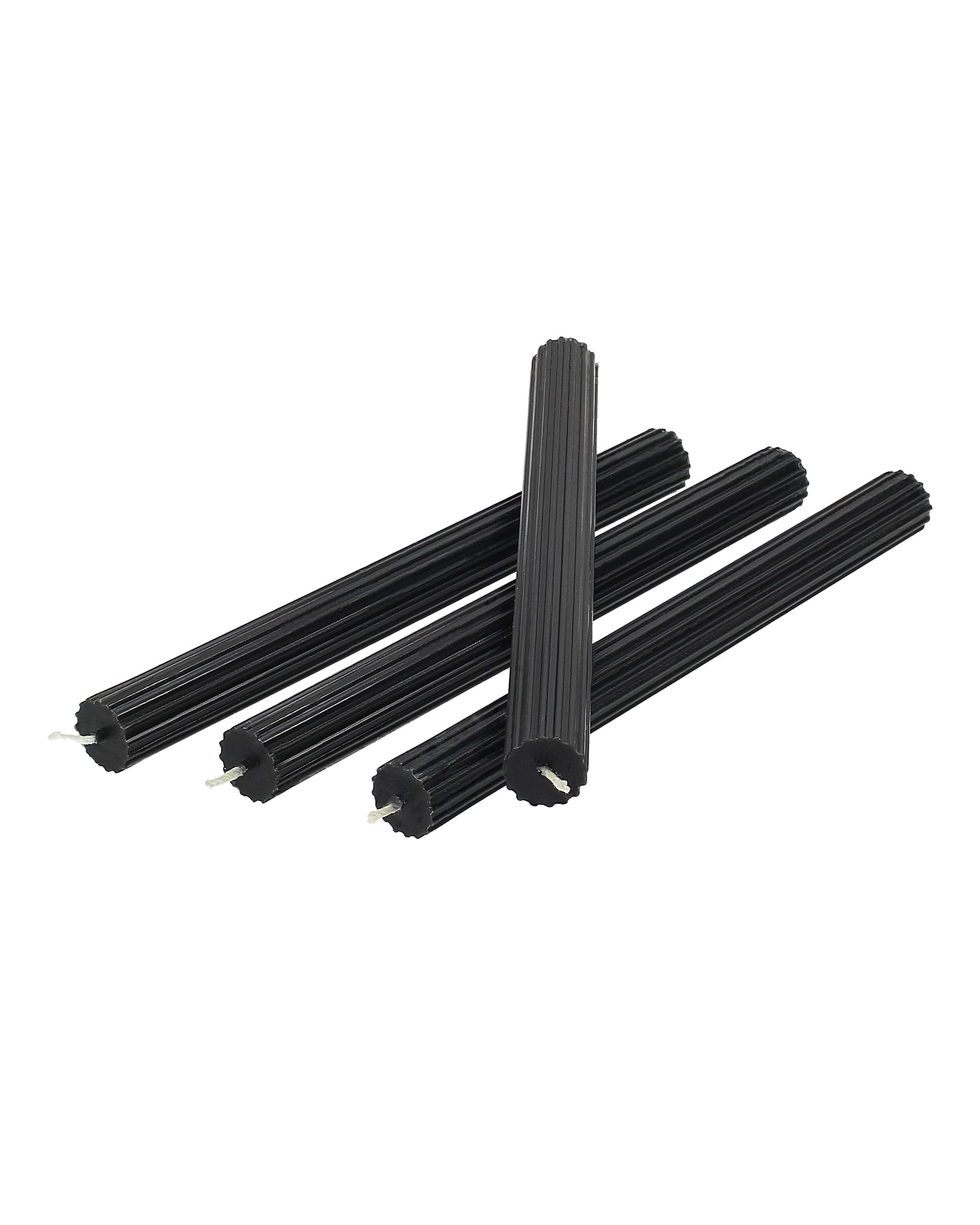 Dekokerzen-Set Noir 2x25 cm (hover)