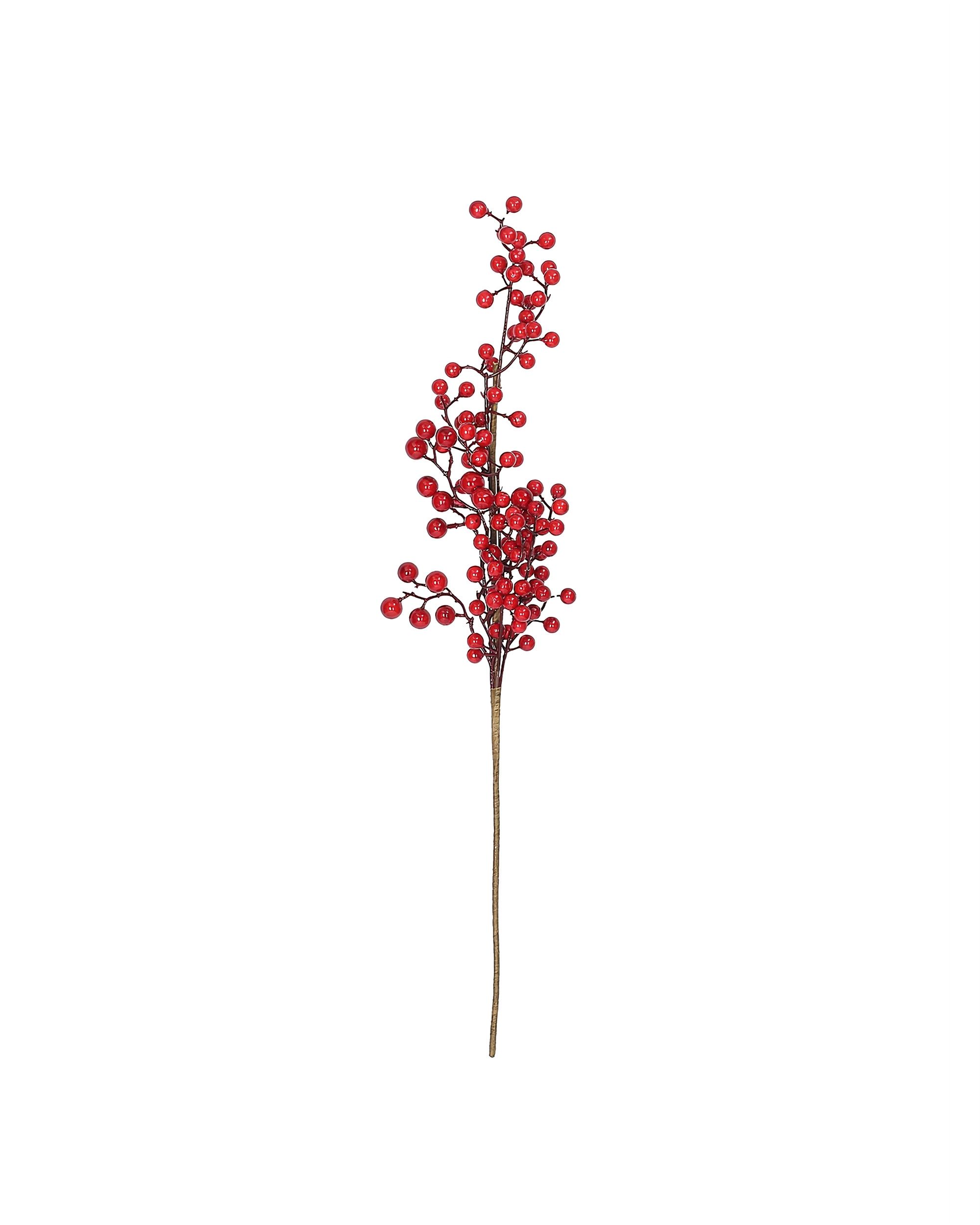 Dekorativer Zweig Cranberry 66 cm