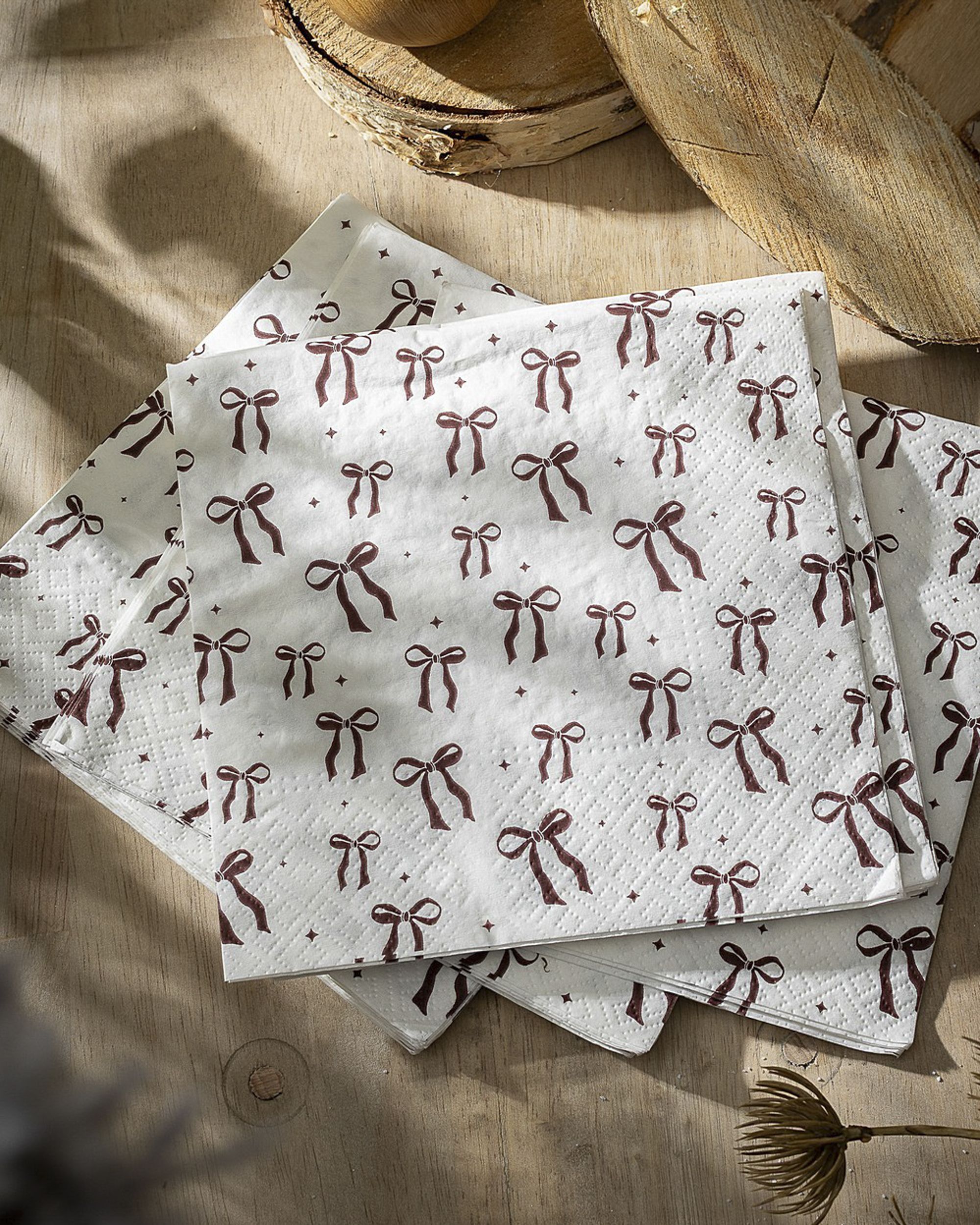 Weihnachtsservietten Ribbon I 20 Stck. (hover)