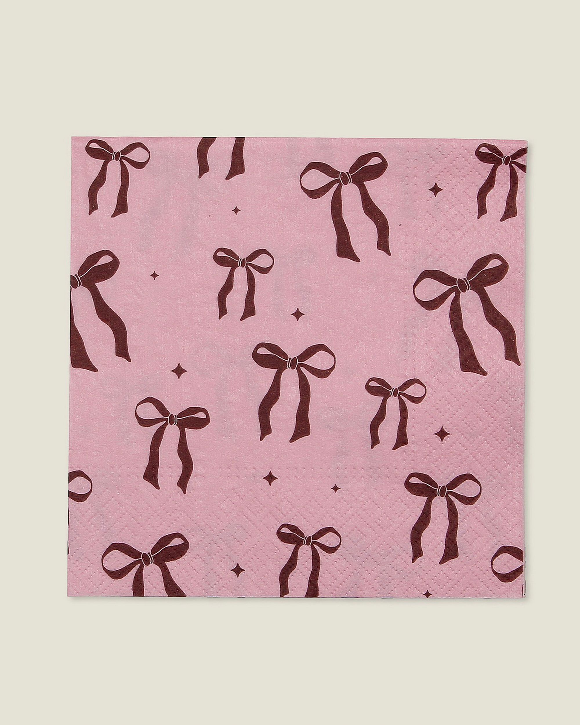 Weihnachtsservietten Ribbon II 20 Stck.