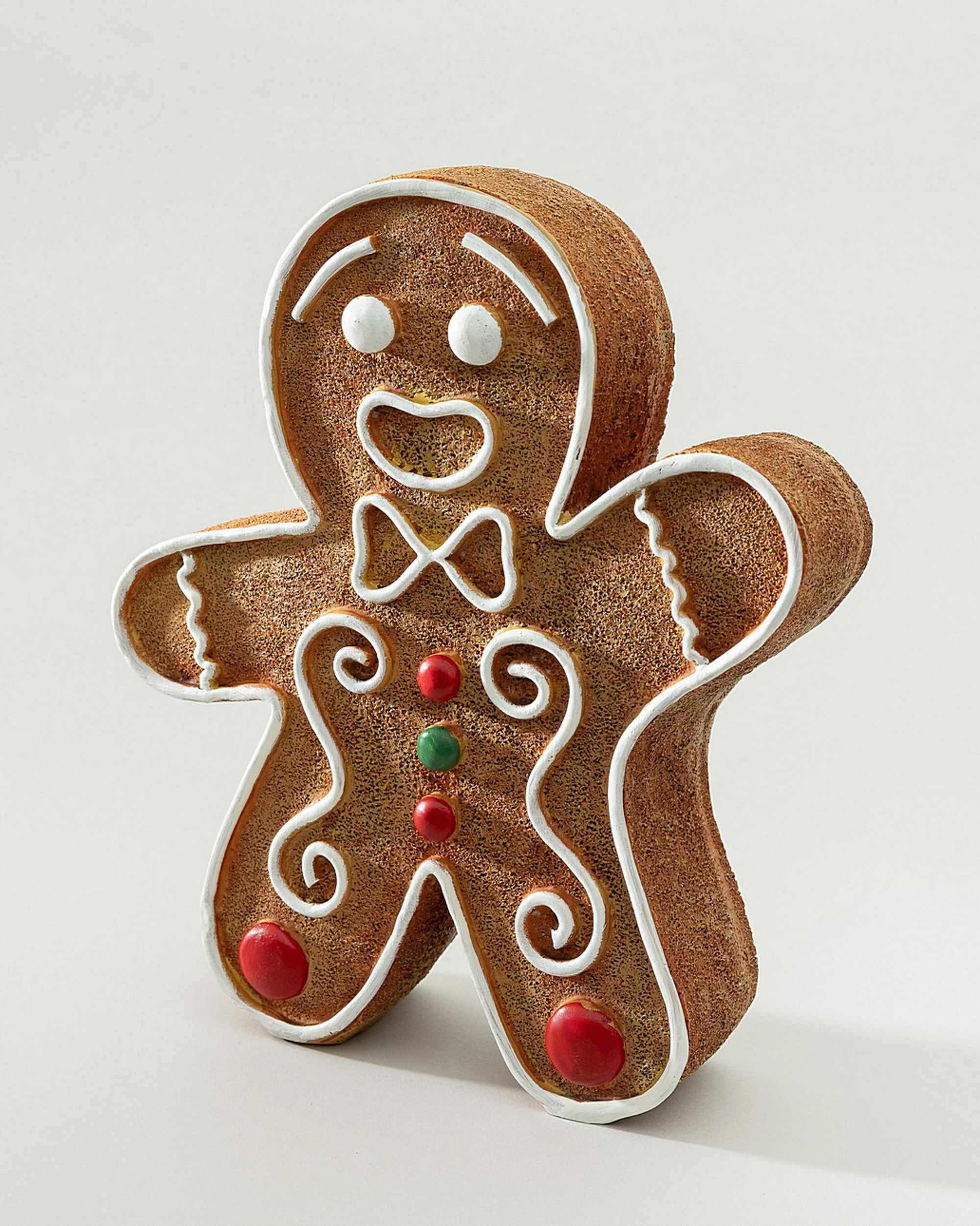 Dekoobjekt Gingerbread Man II 25x7x30 cm