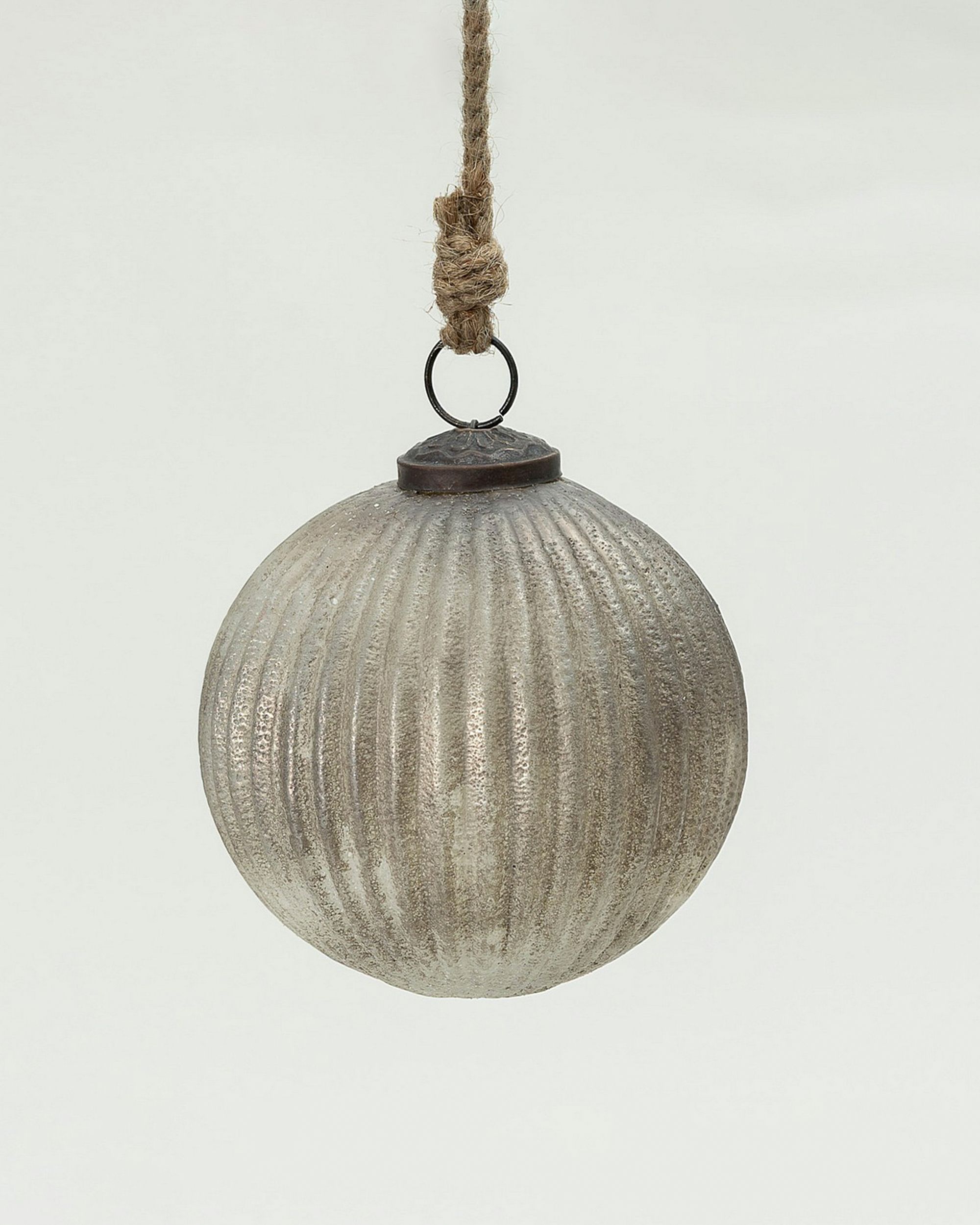 Glaskugel Vintage Smoke 10 cm