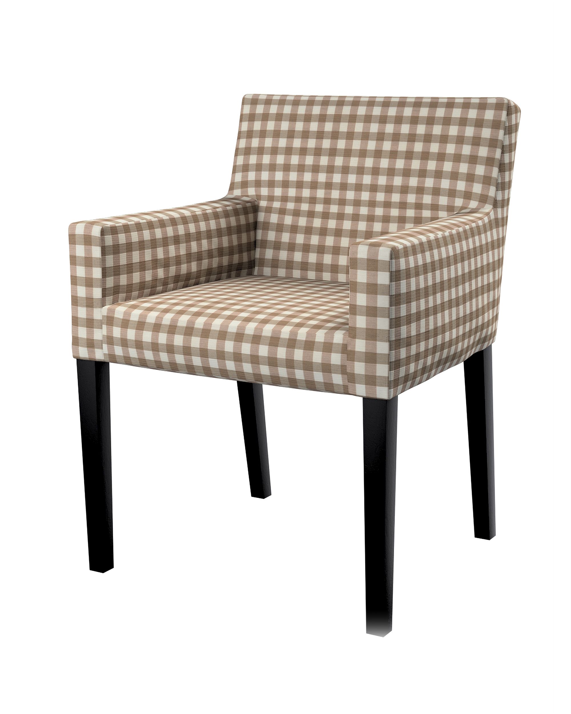 Nils Stuhlhusse Farbe beige Stoff gemustert