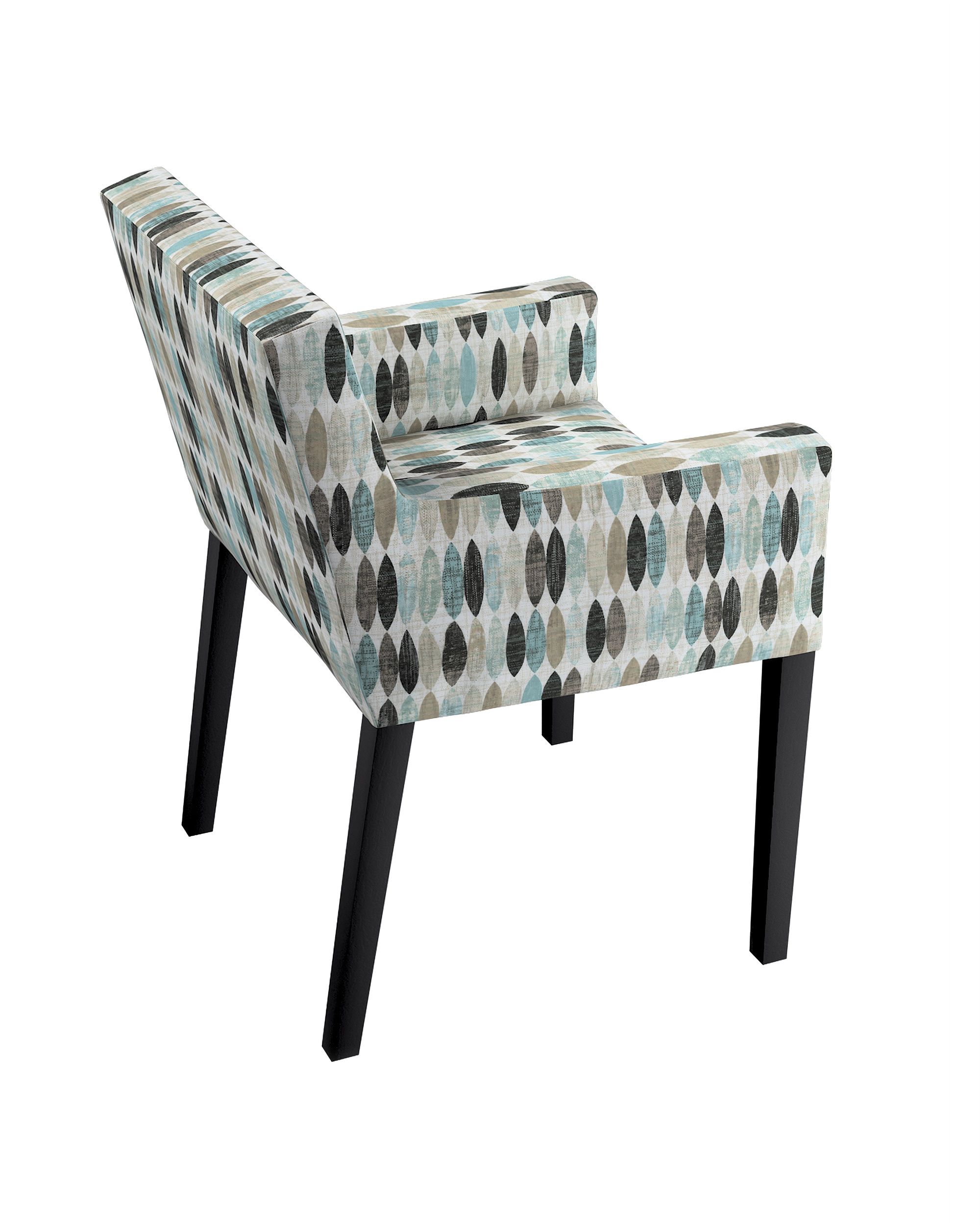 Nils Stuhlhusse Farbe beige Stoff gemustert (hover)