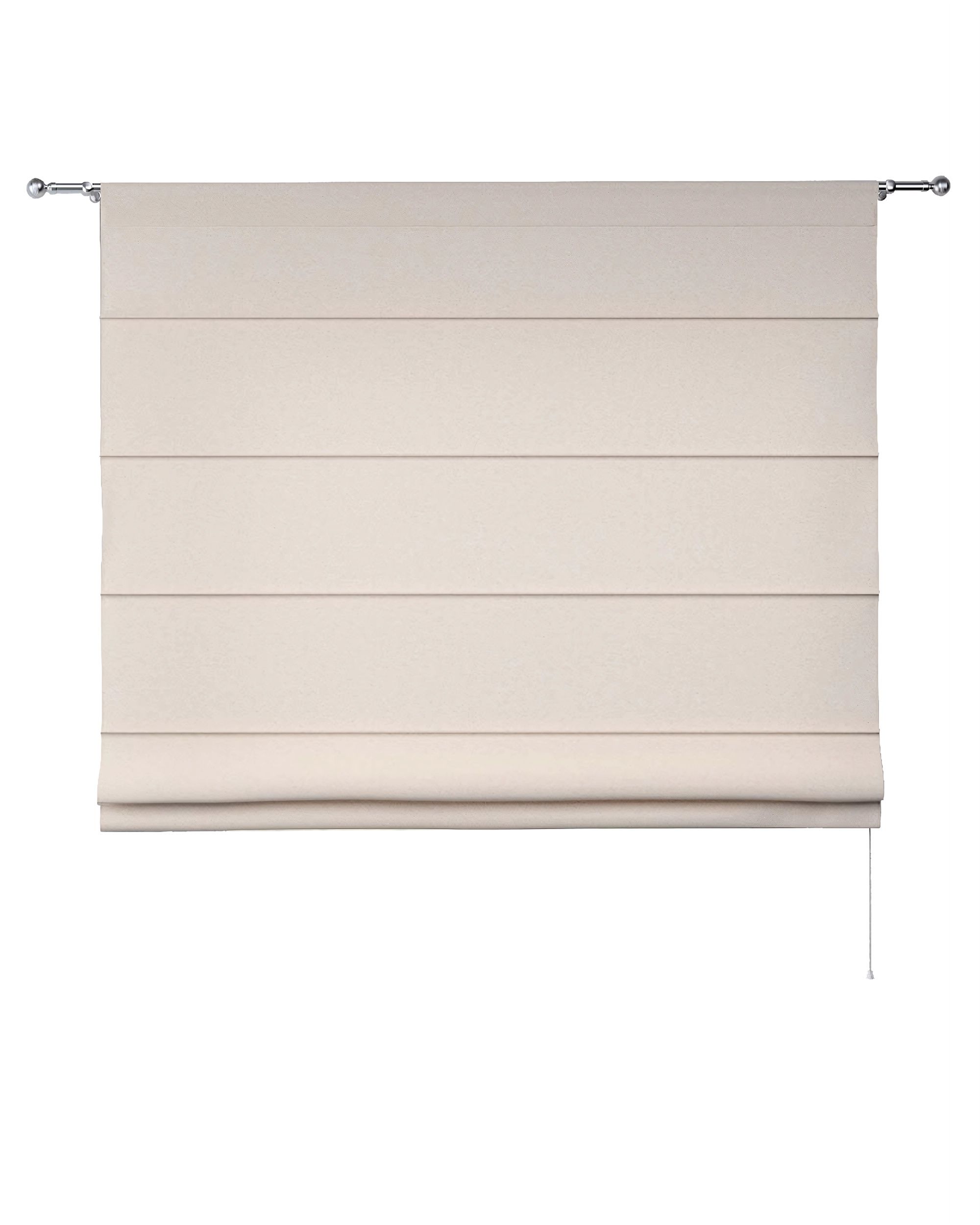 Raffrollo Torino Farbe beige Stoff strukturiert (hover)