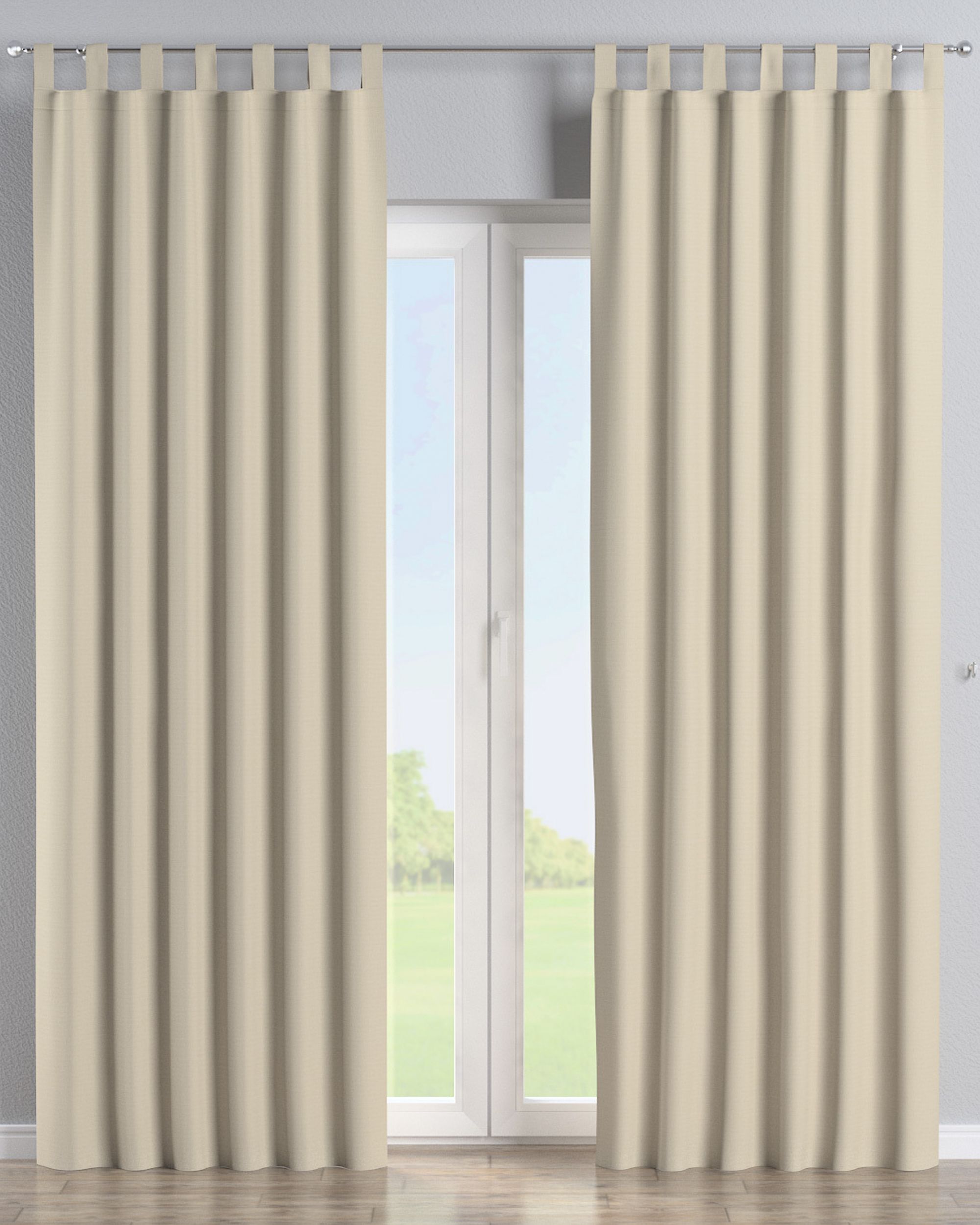 Schlaufenschal Farbe beige Stoff outdoor, strukturiert