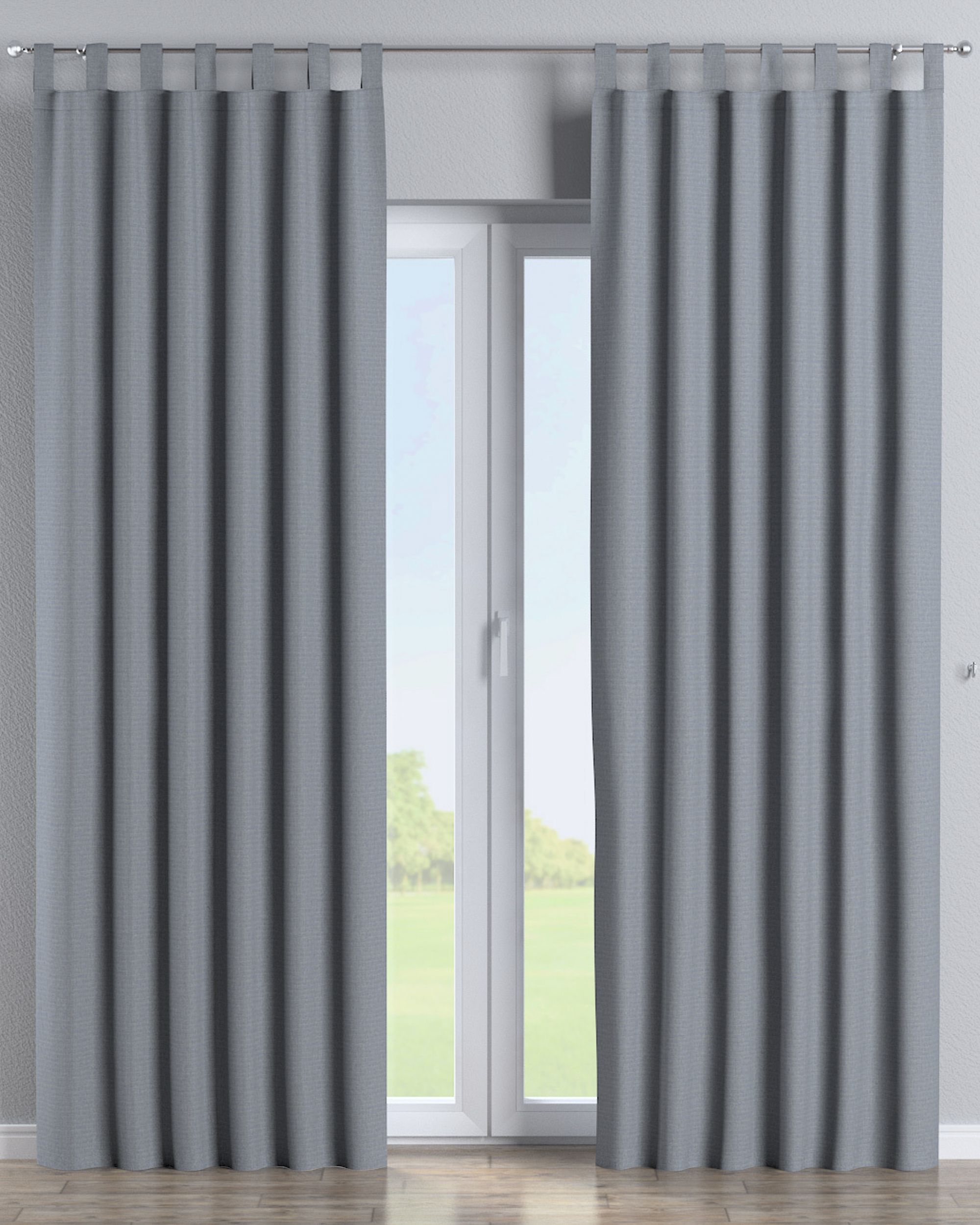 Schlaufenschal Farbe schwarz Stoff outdoor, strukturiert