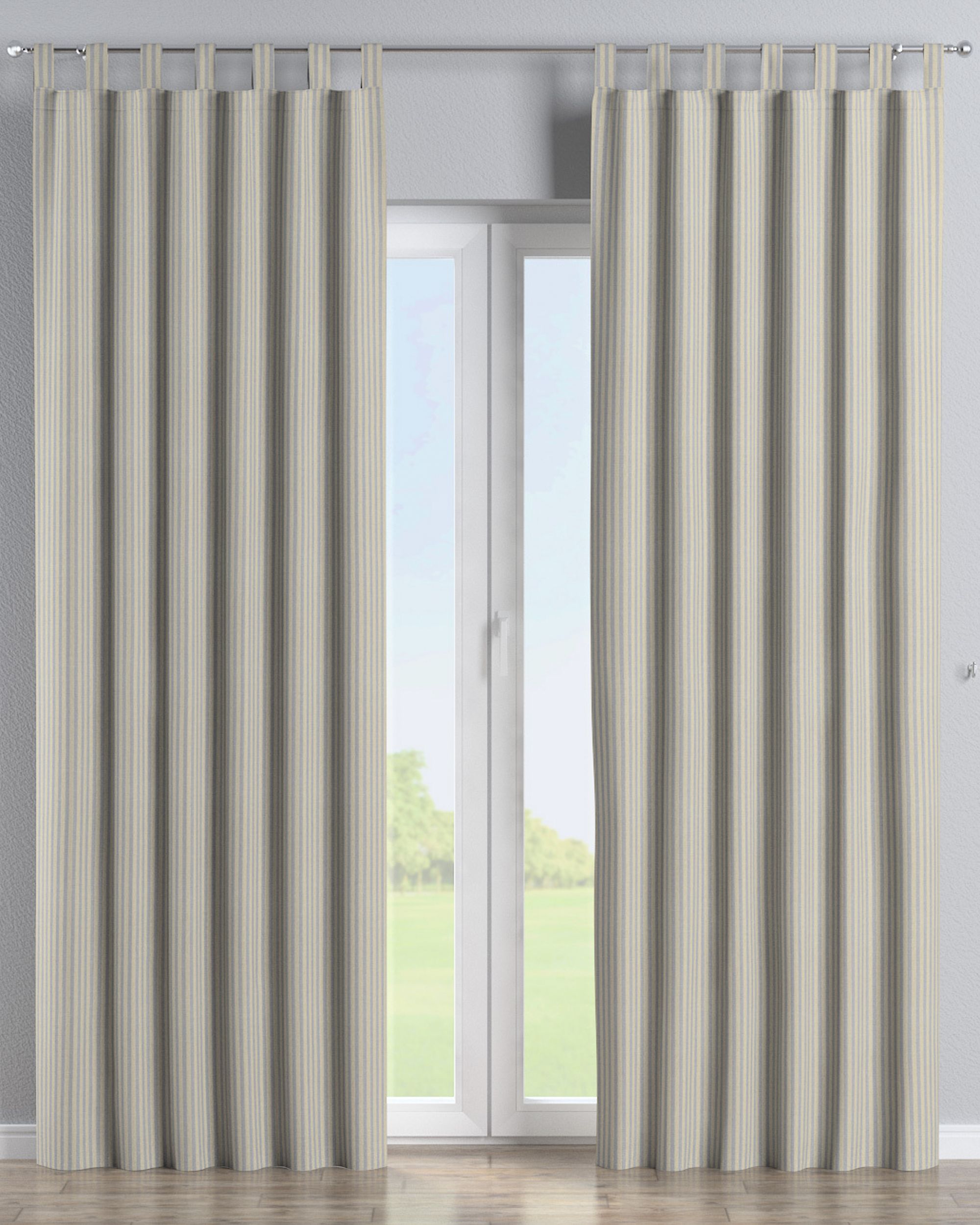 Schlaufenschal Farbe beige Stoff outdoor, strukturiert, gemustert