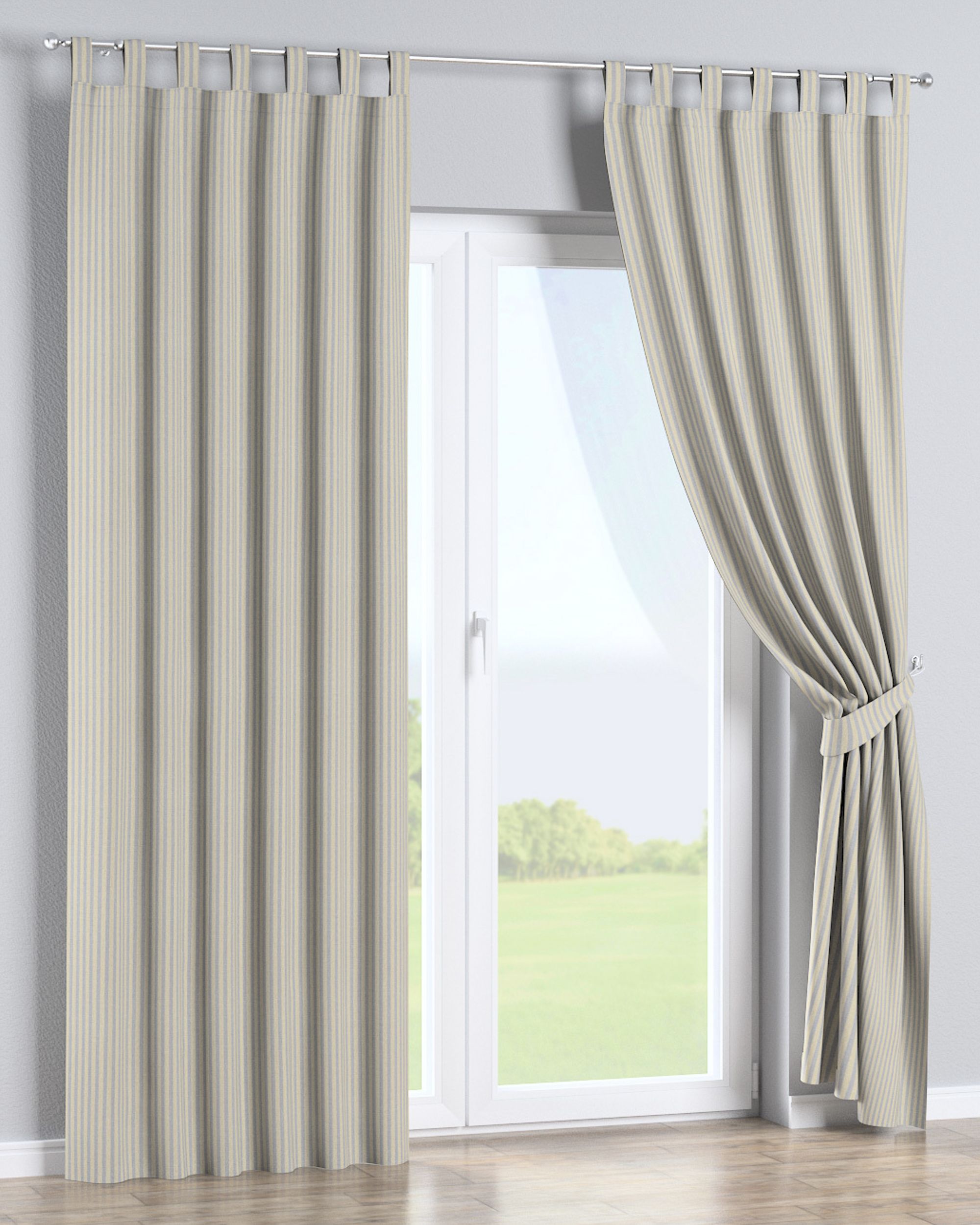 Schlaufenschal Farbe beige Stoff outdoor, strukturiert, gemustert (hover)