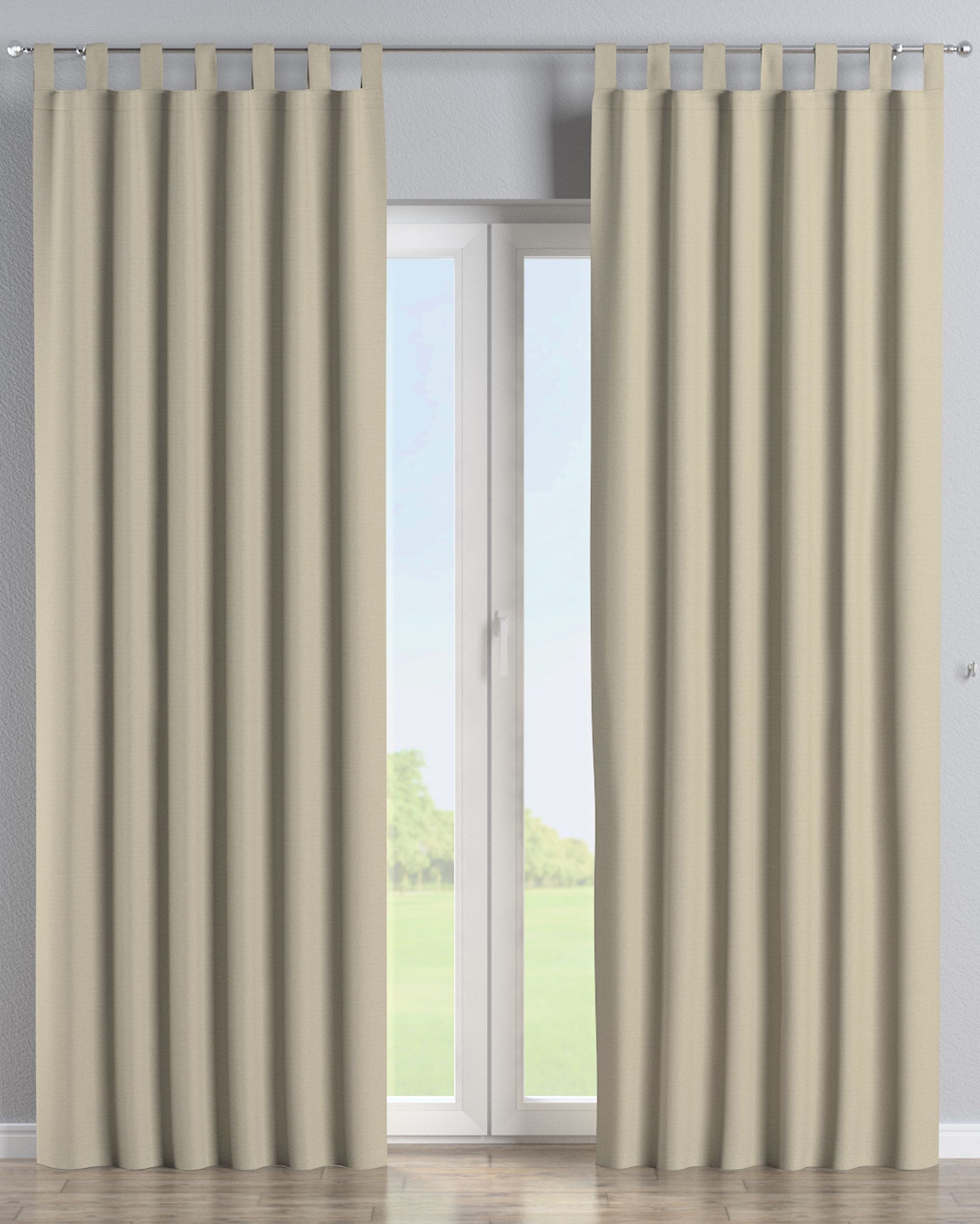 Schlaufenschal Farbe beige Stoff outdoor, strukturiert