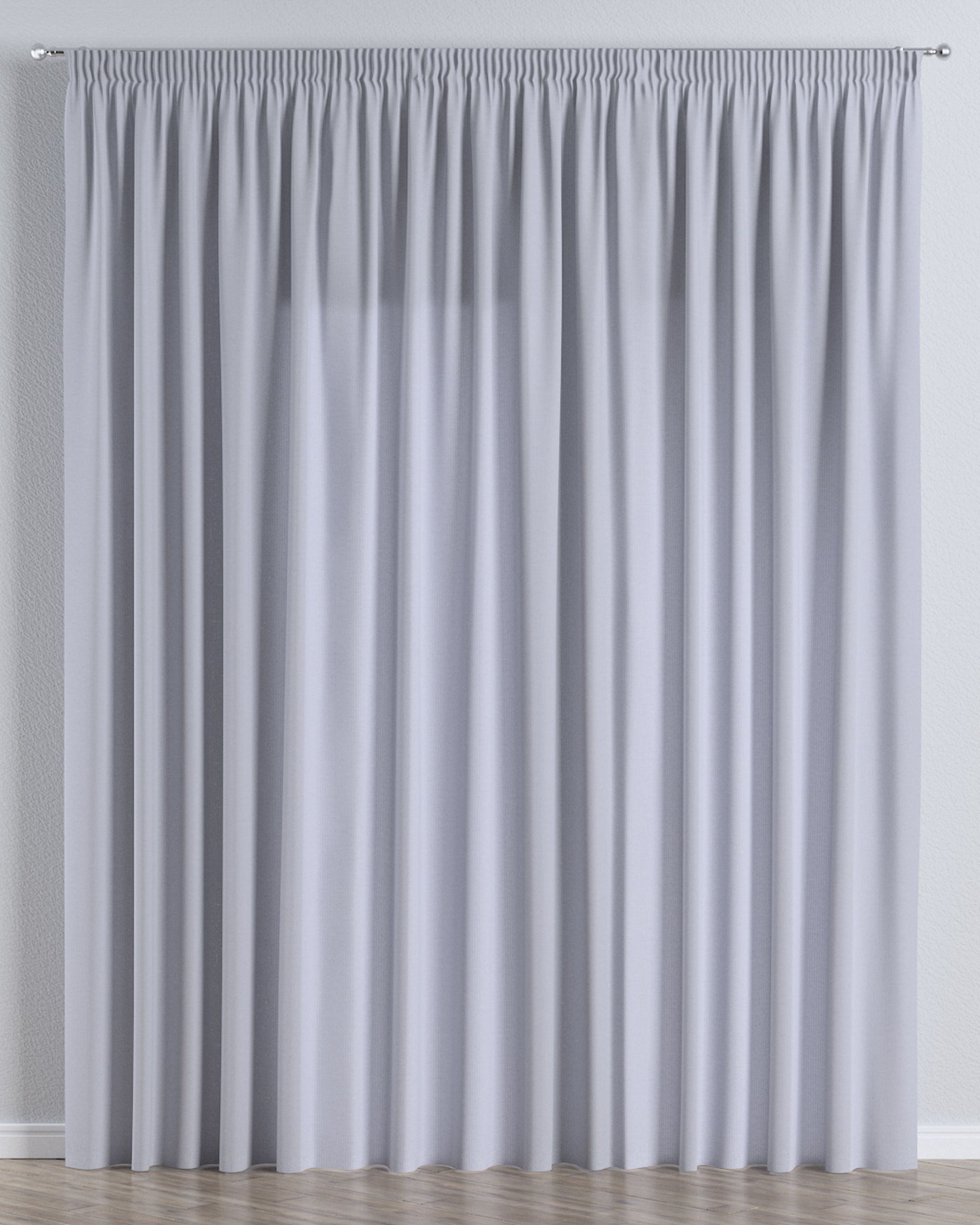 Gardine mit Kräuselband Farbe creme Stoff halbtransparent, strukturiert, gemustert