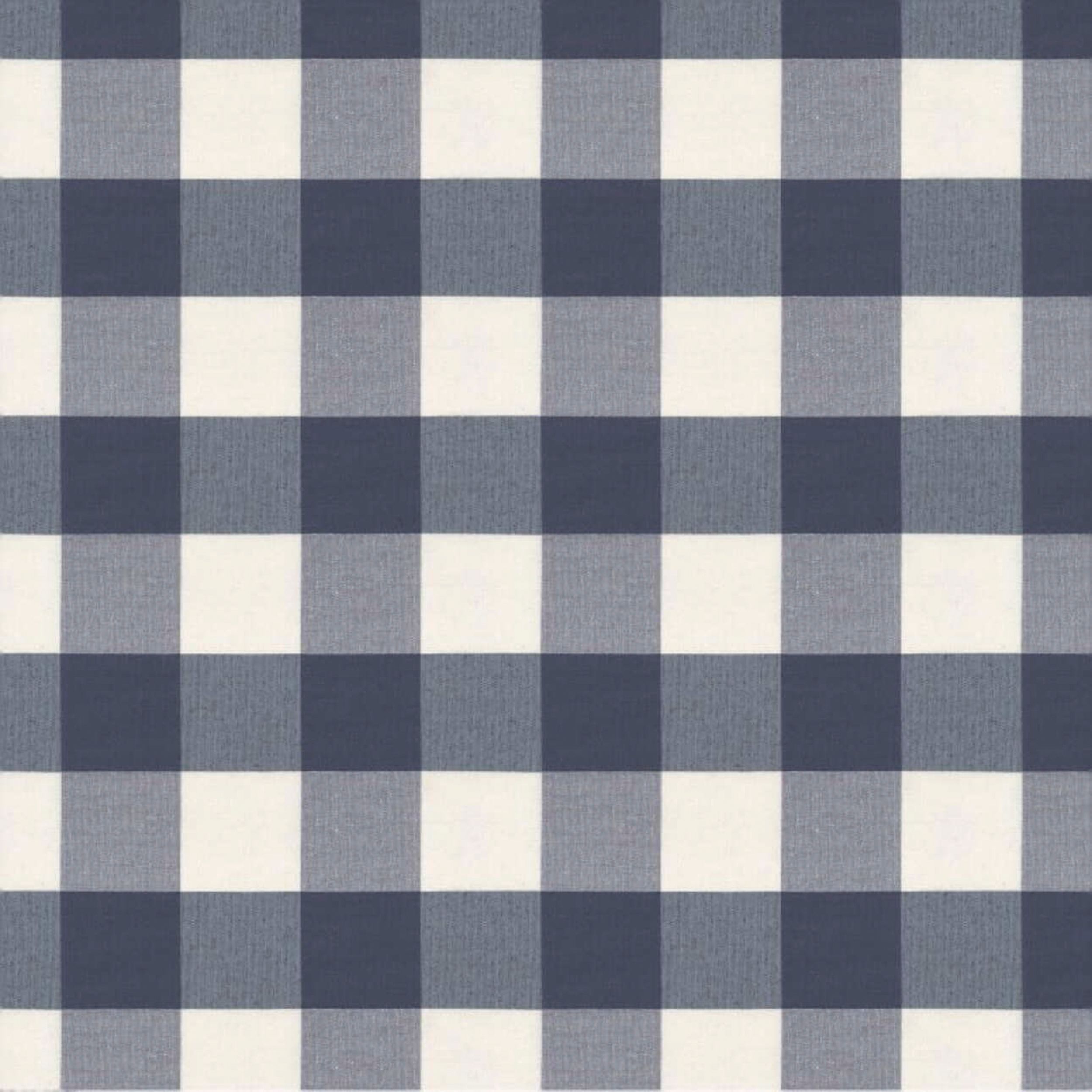 Quadro 136-03 weiss-dunkelblau kariert