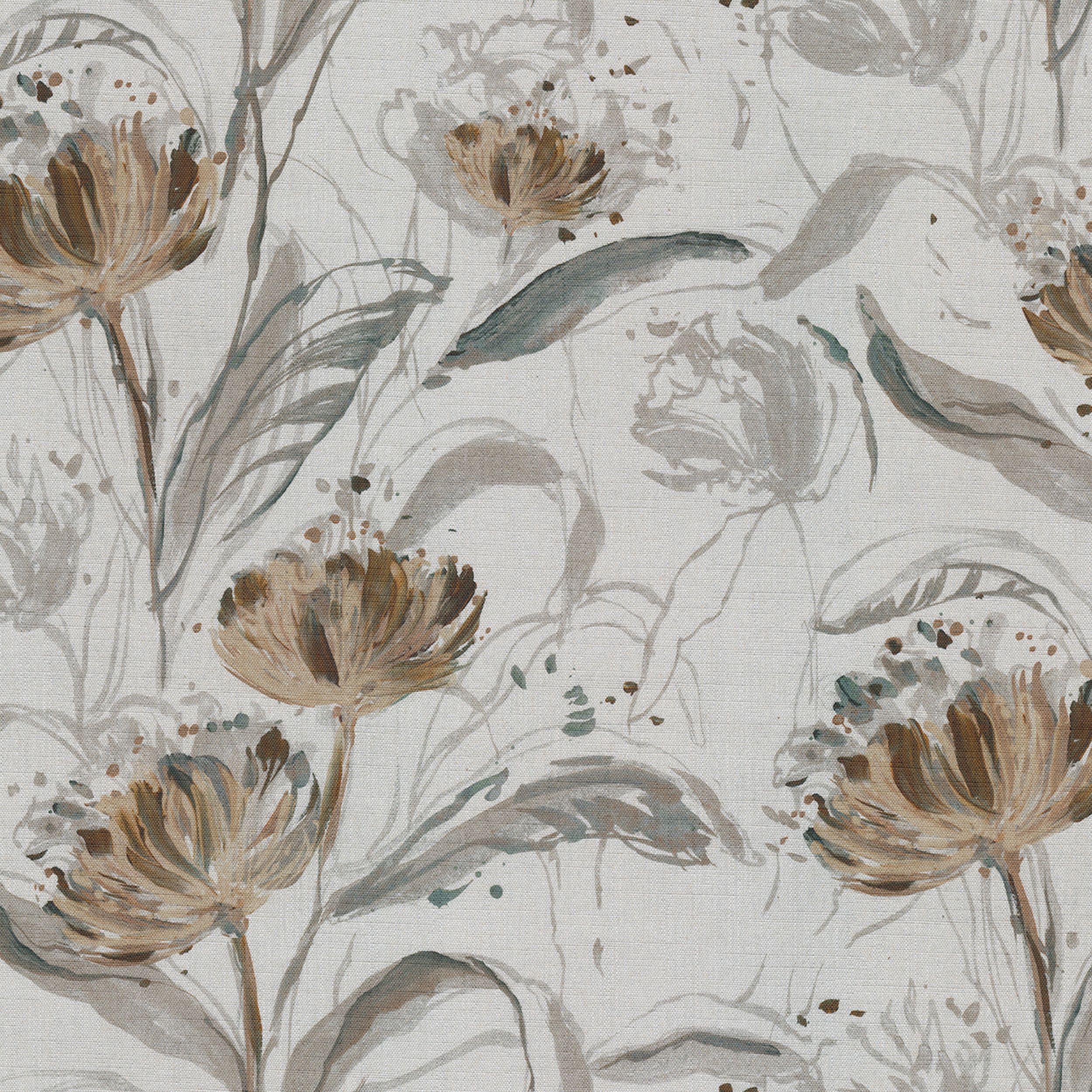 Botanic Viscose 145-22 grau-beige