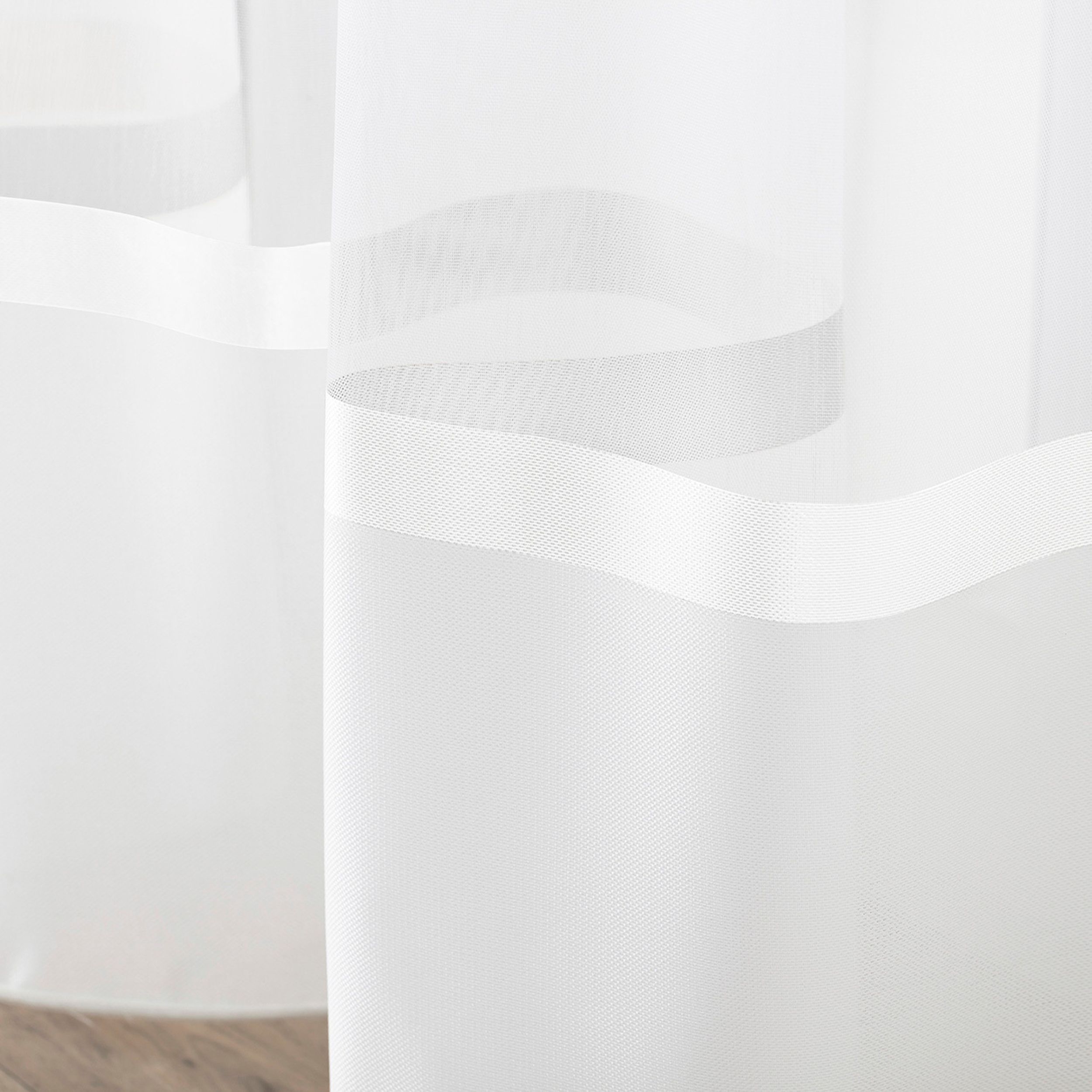 Voile 185-57 weiß