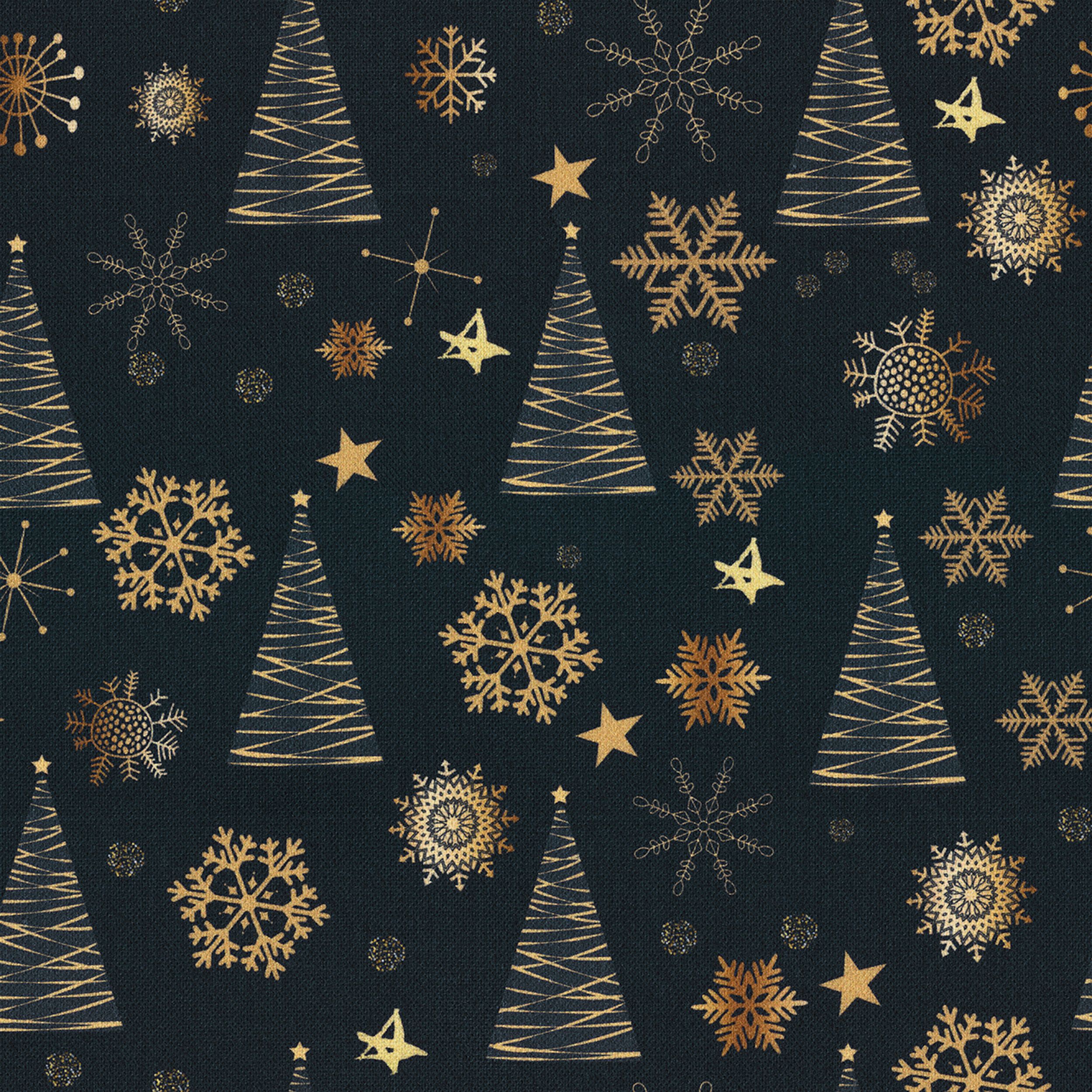 Christmas 629-42 marineblau-gold